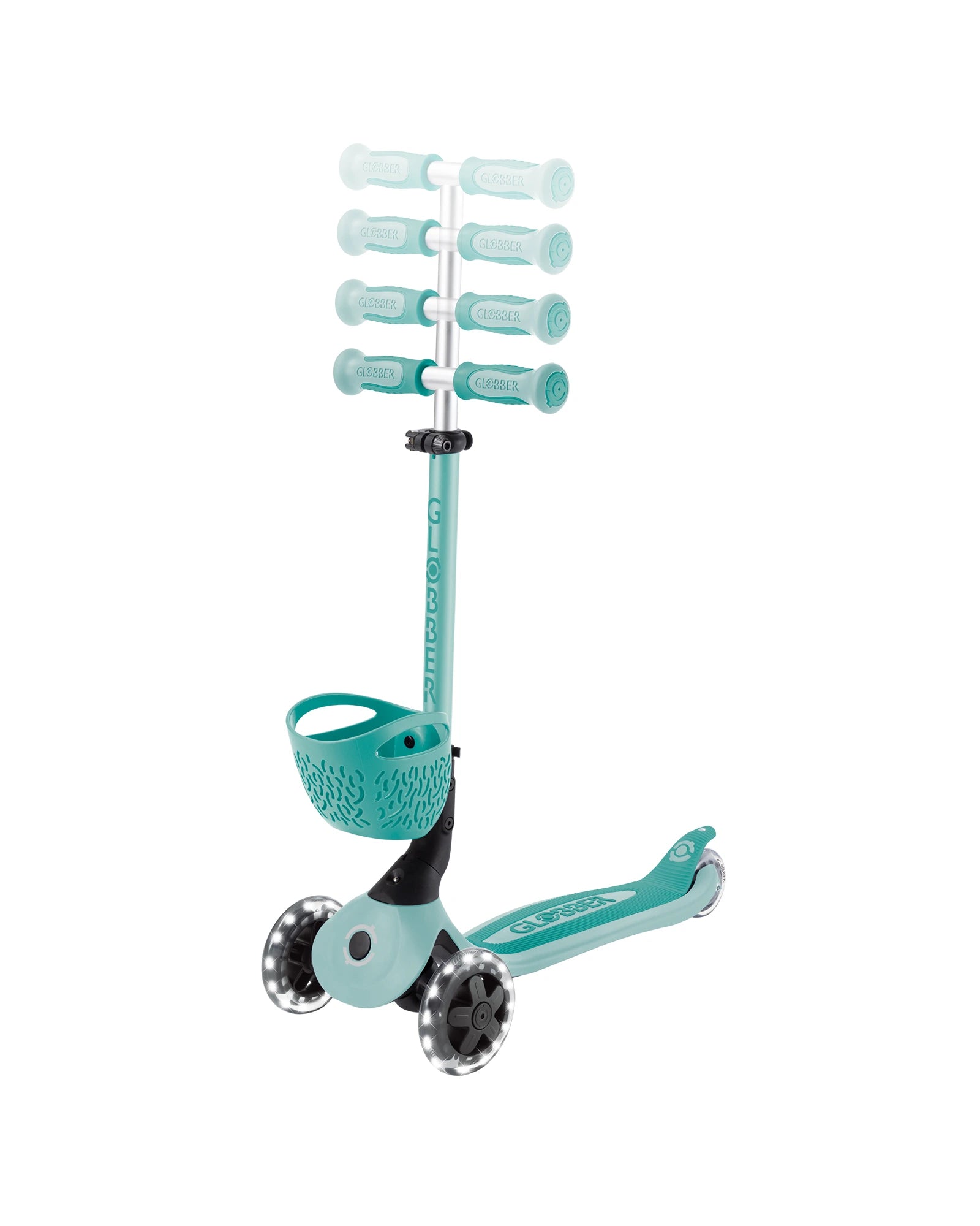 Globber Go Up Baby Lights 360 Mint/Dark Mint
