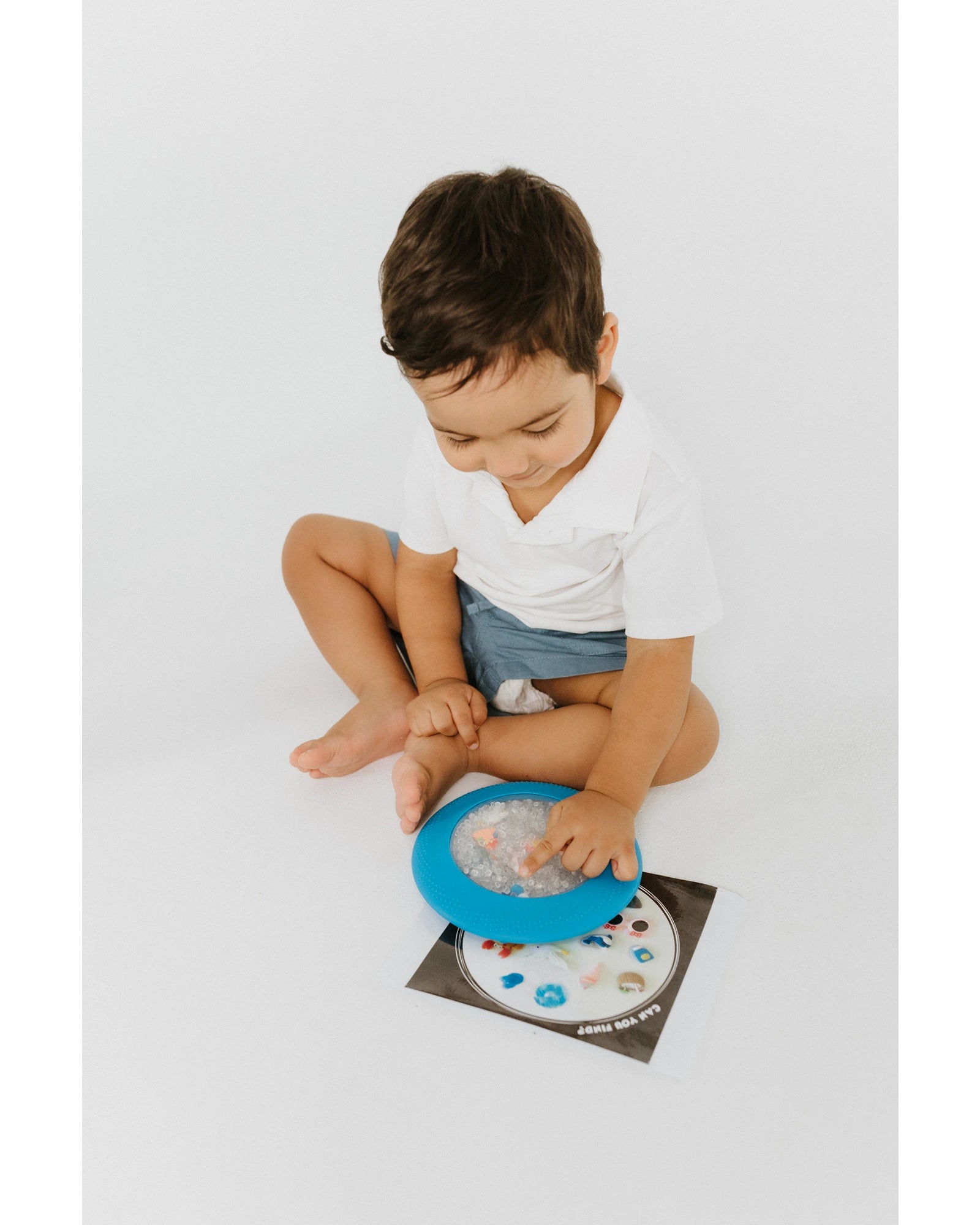 Jellystone Designs Peekaboo Sensory Bag Beach