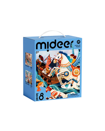 mideer Level Up! Puzzle - Magic Book and Fairy Tale Land