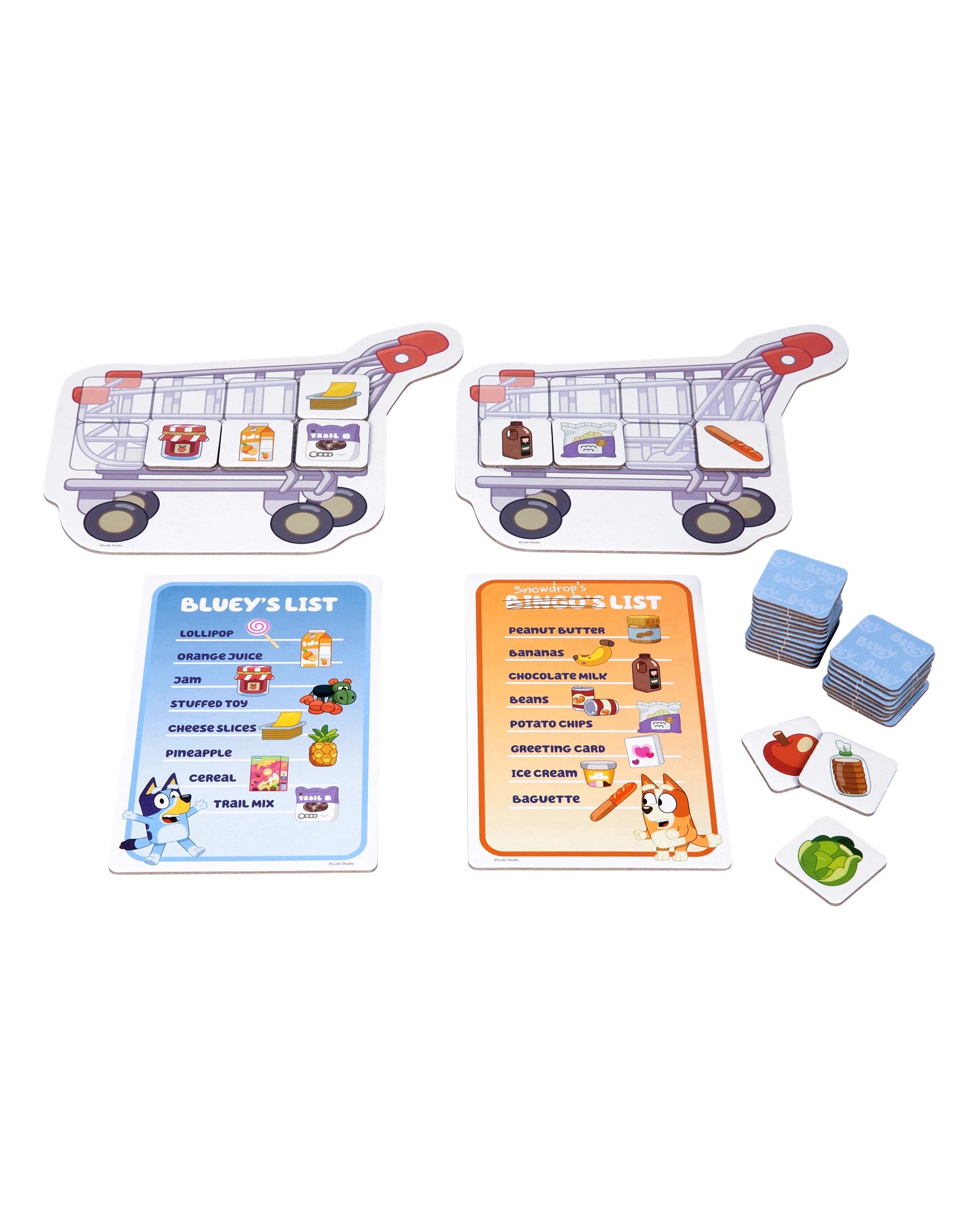 Bluey Shopping List Game