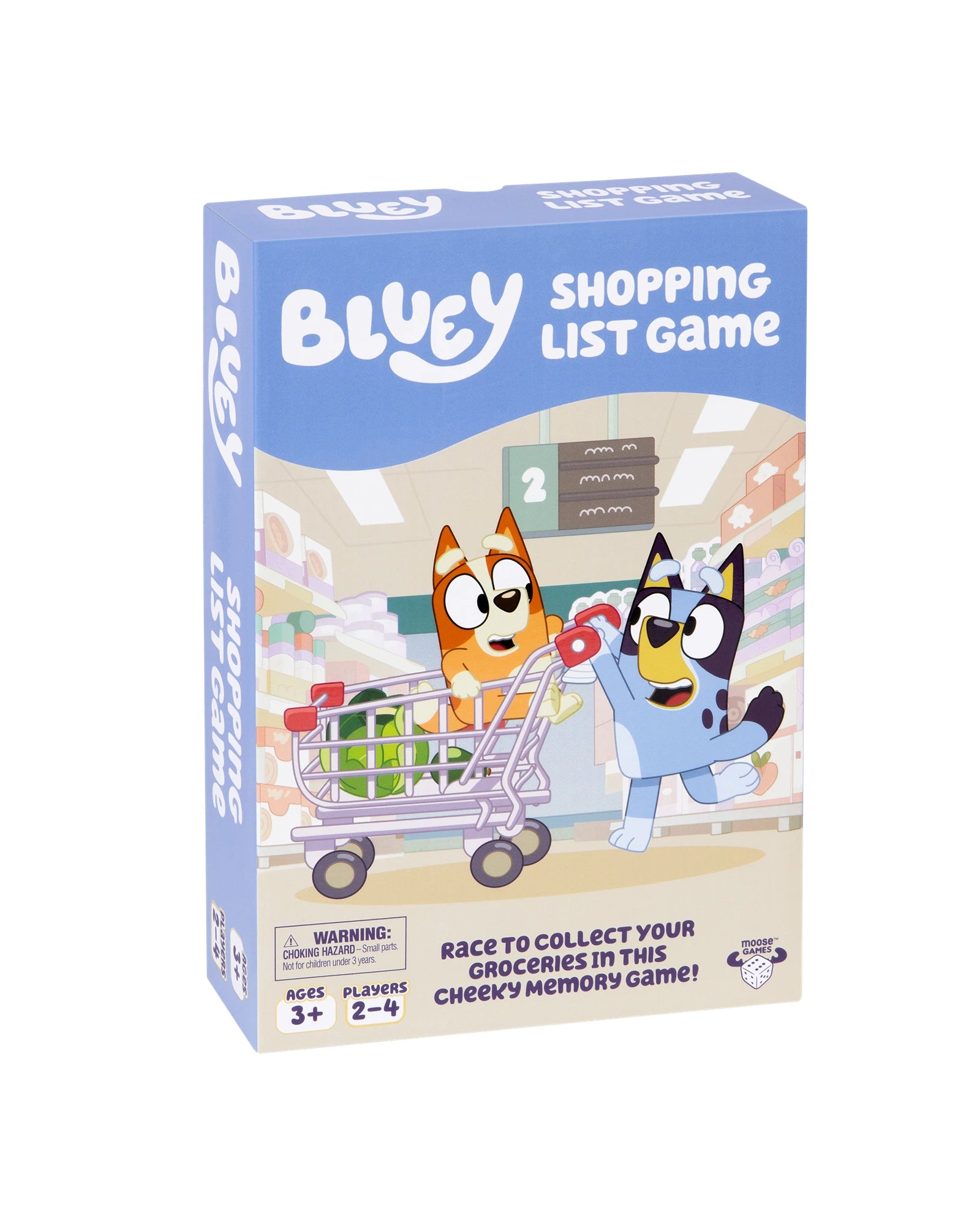 Bluey Shopping List Game