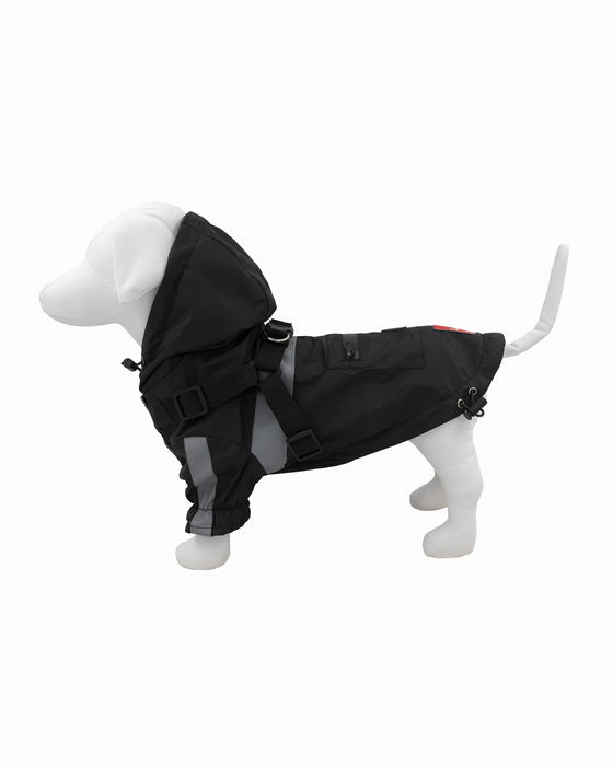 Louie Living Black Raincoat Large