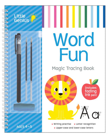 Little Genius Vol. 2 Fading Ink Magic Tracing Book Word Fun