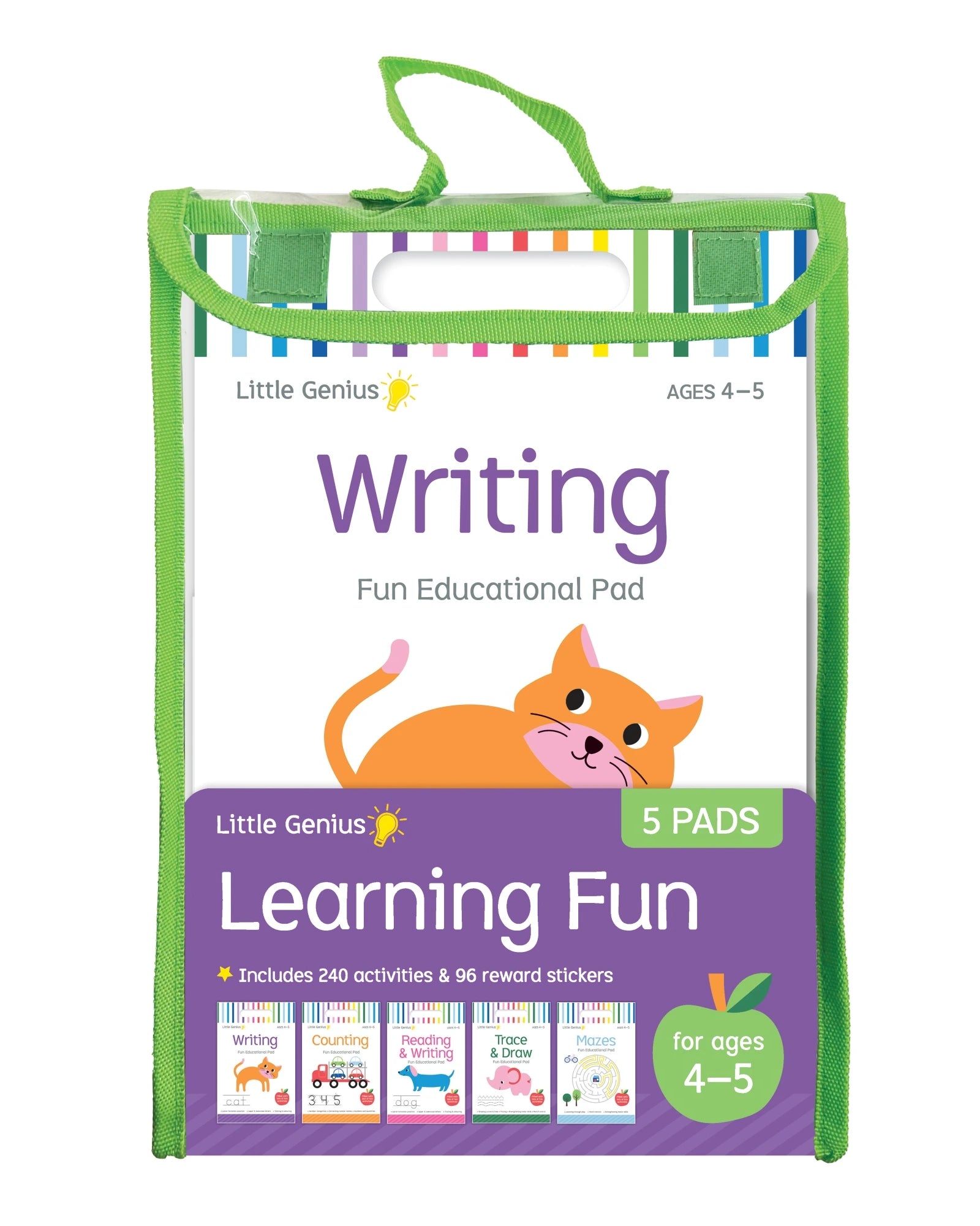 Vol. 2 5-Pack of Activity Pads Age 4-5