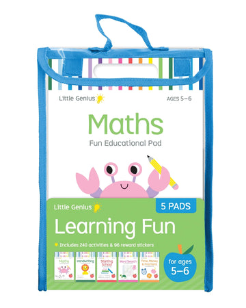Vol. 2 5-Pack of Activity Pads Age 5-6