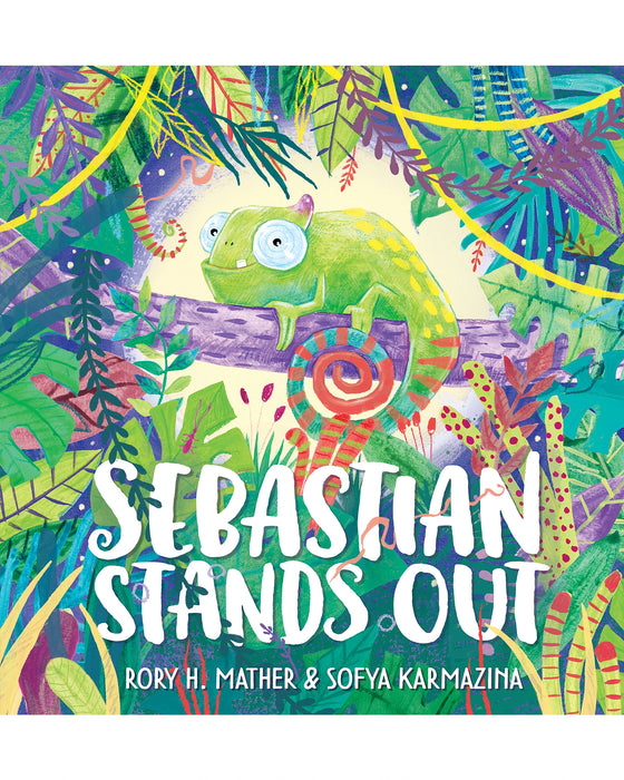 Sebastian Stands Out Hardback Book by Roy Mather