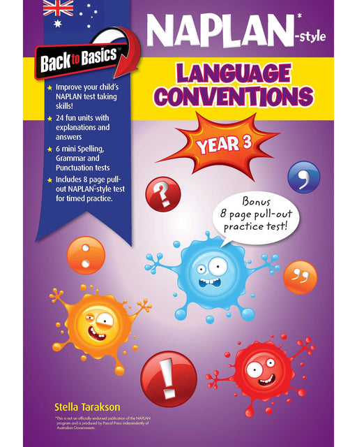 Blakes Back to Basics Year 3 NAPLAN Language Conventions