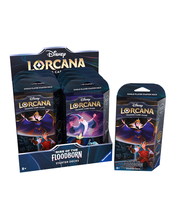 Disney Lorcana S2 Rise Of The Floodborn Starter Set - Assorted