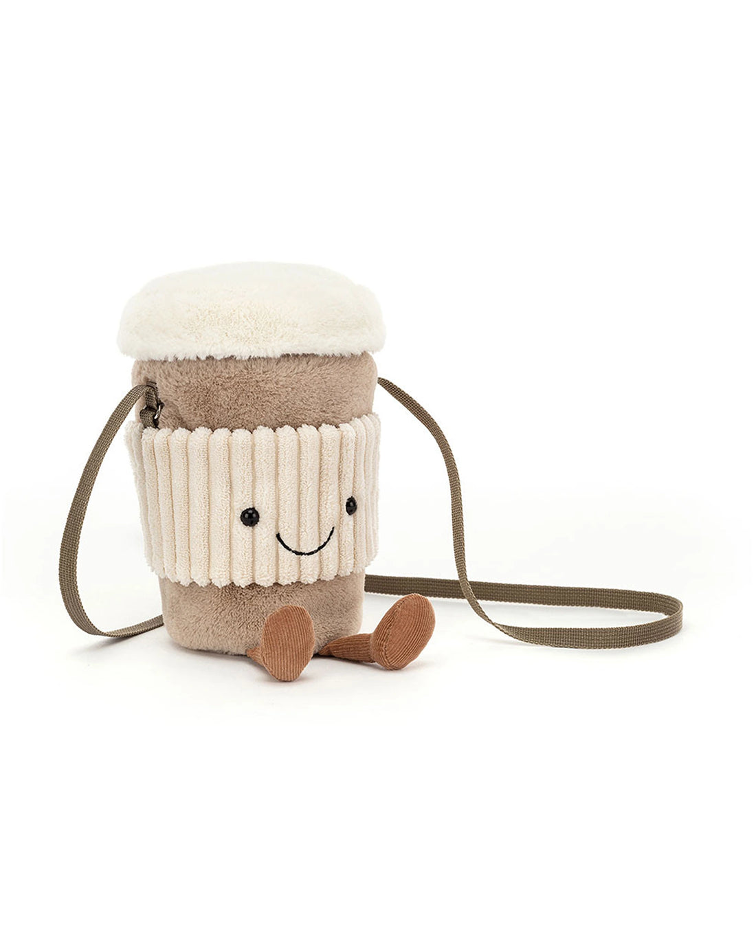 Amuseables Perkle Coffee Shoulder Bag