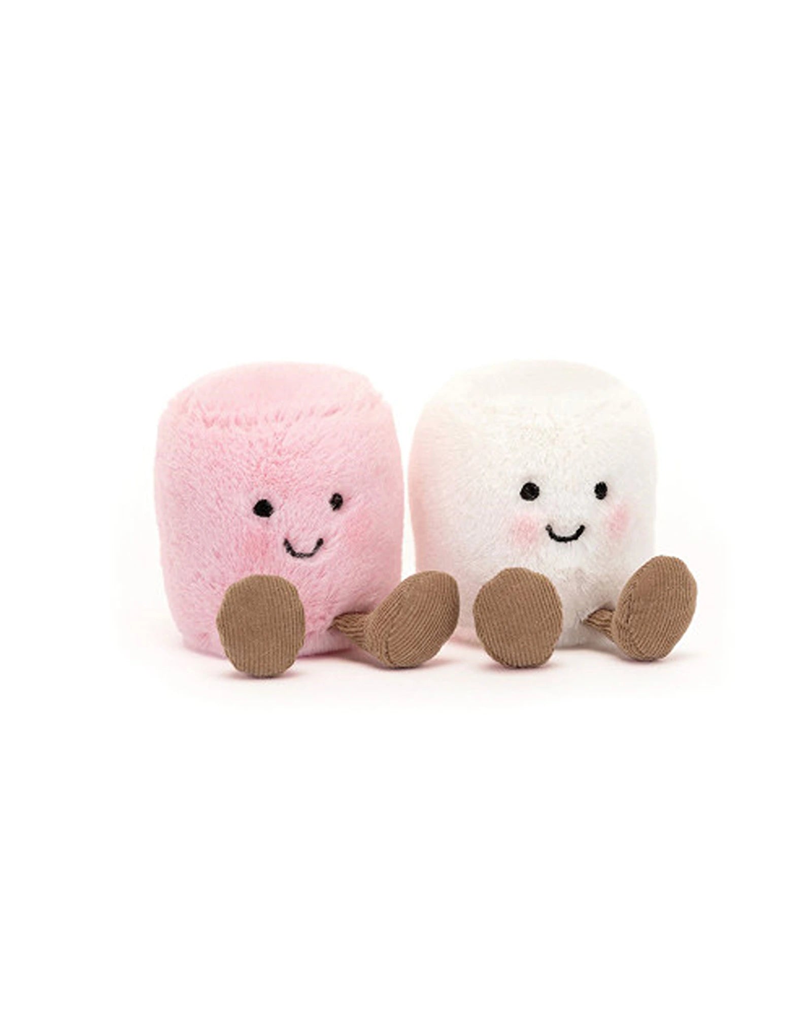 Jellycat Amuseables Pink and White Marshmallows