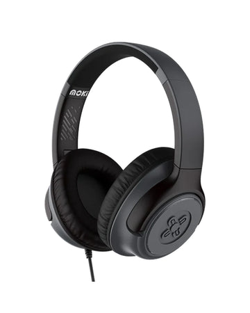 Moki Mixi Type-C Connect Wired Volume Limited Headphones - Black/Grey