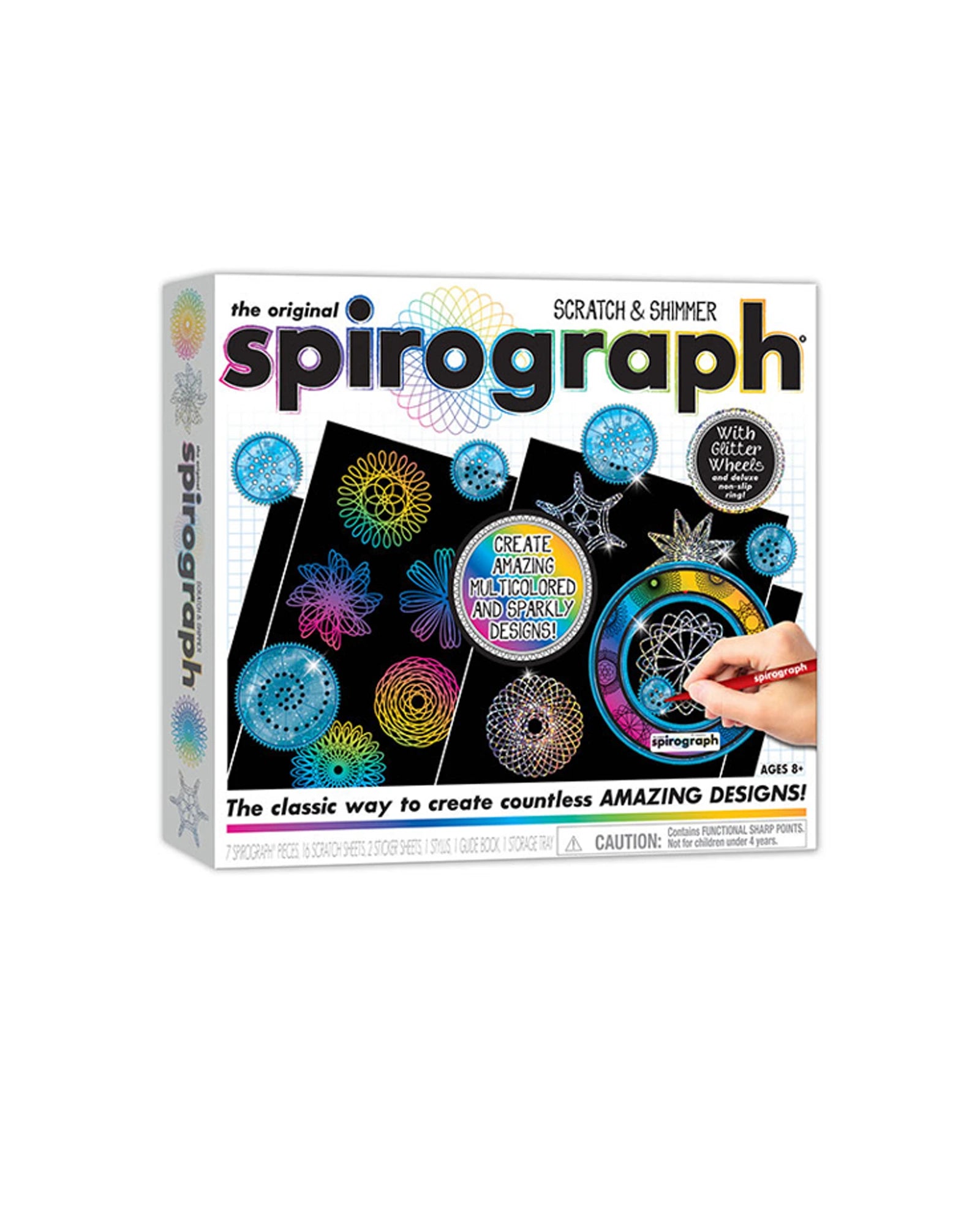 Spirograph Shimmer and Scratch — Kidstuff