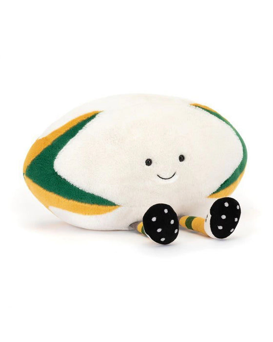Jellycat Amuseables Sports Australian Rugby Ball