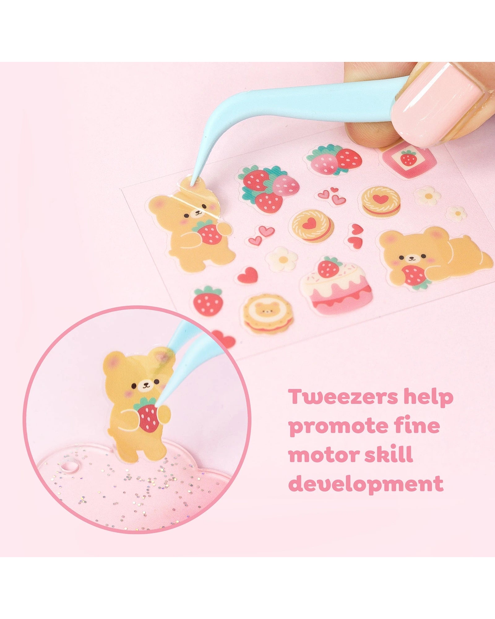 Sticker Craft Kit - Kawaii Bag Charms