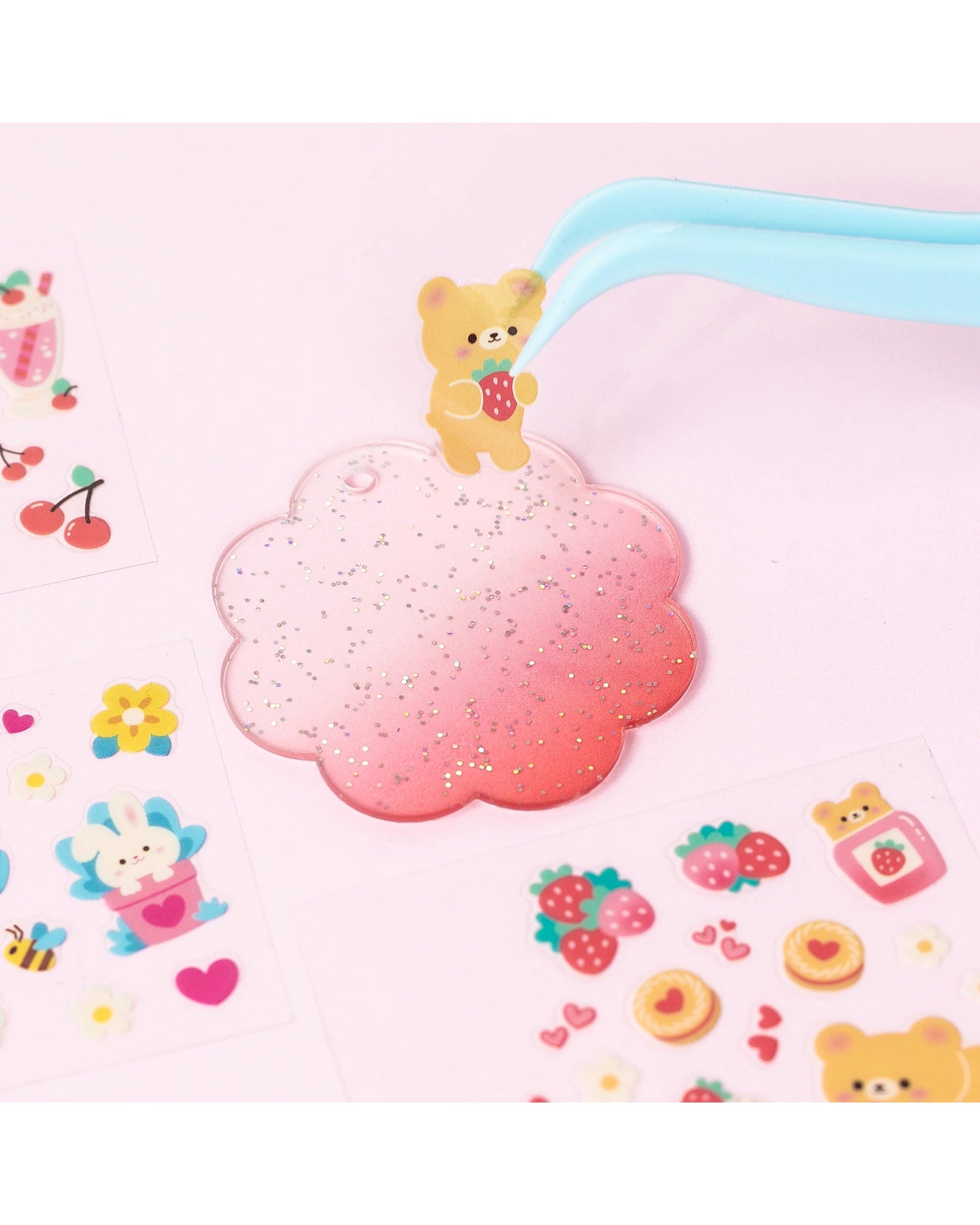 Sticker Craft Kit - Kawaii Bag Charms