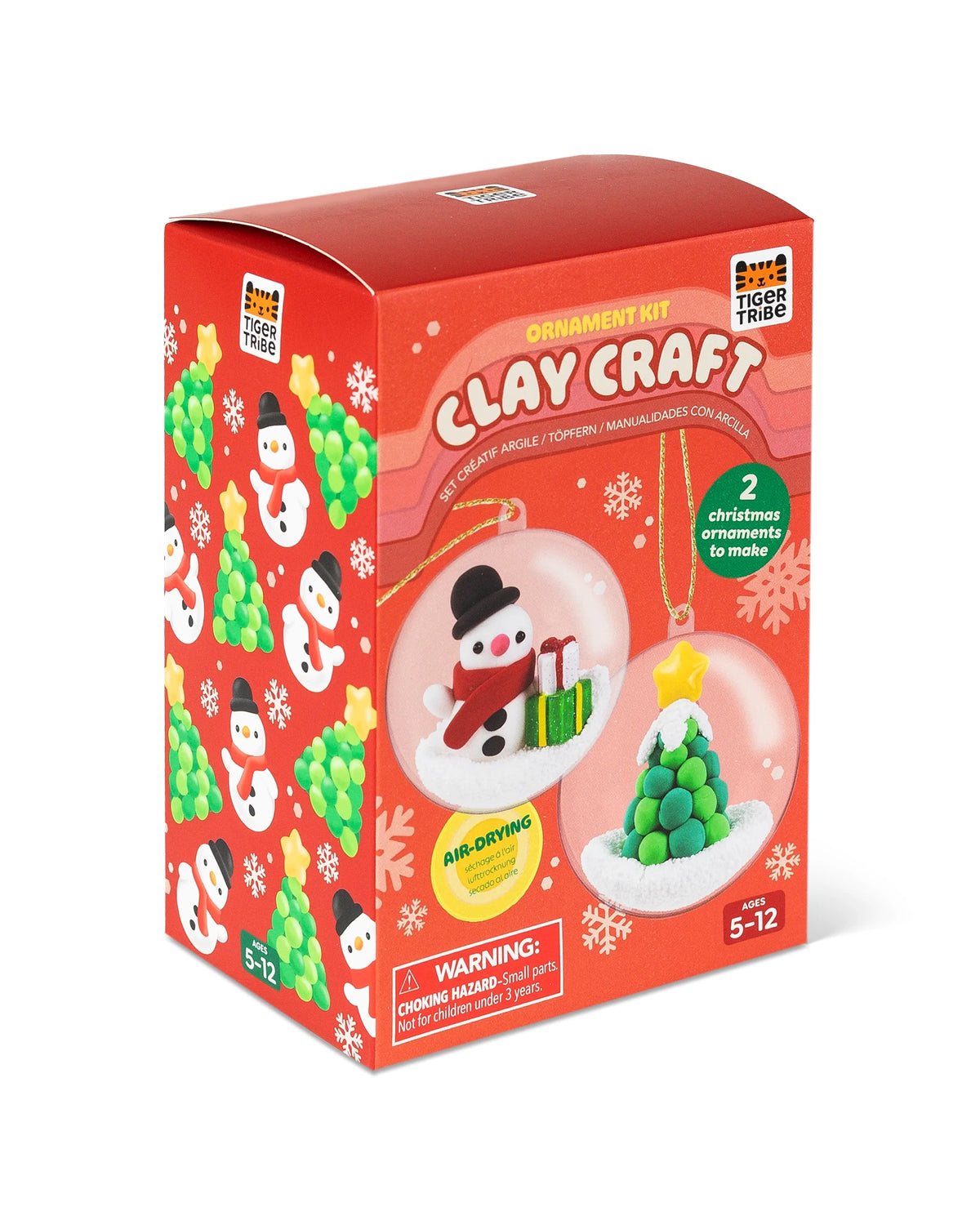 Clay Craft - Ornament Kit - Snowman & Tree