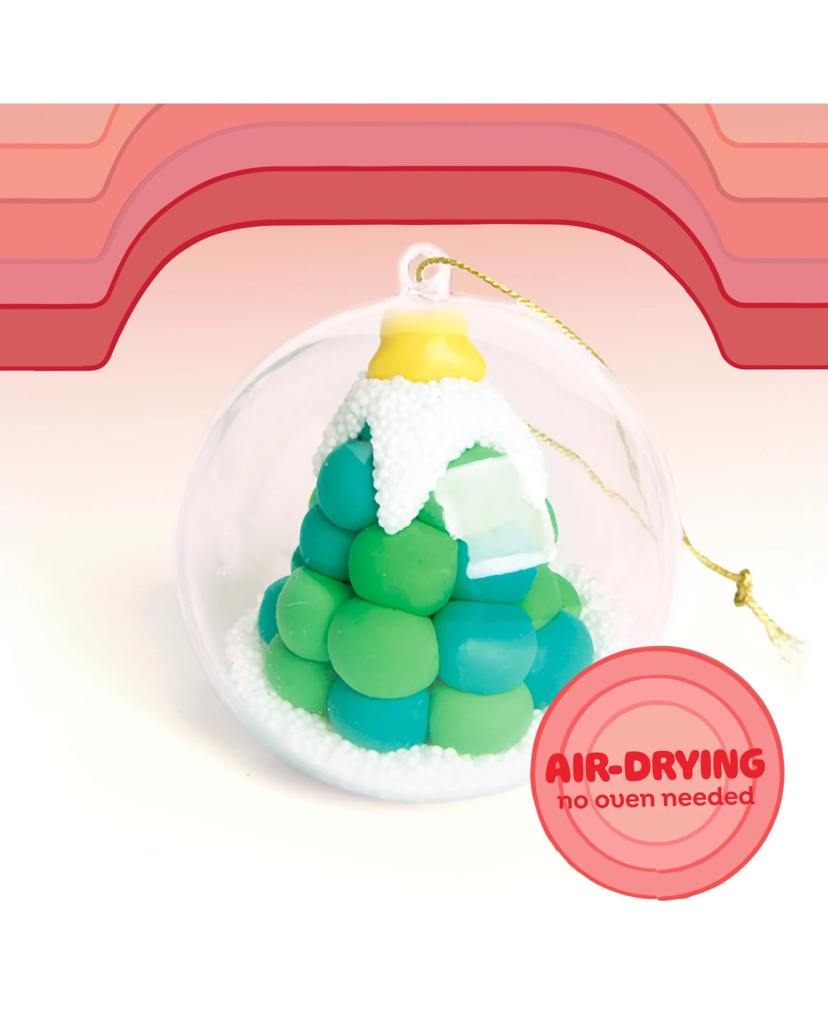 Clay Craft - Ornament Kit - Snowman & Tree