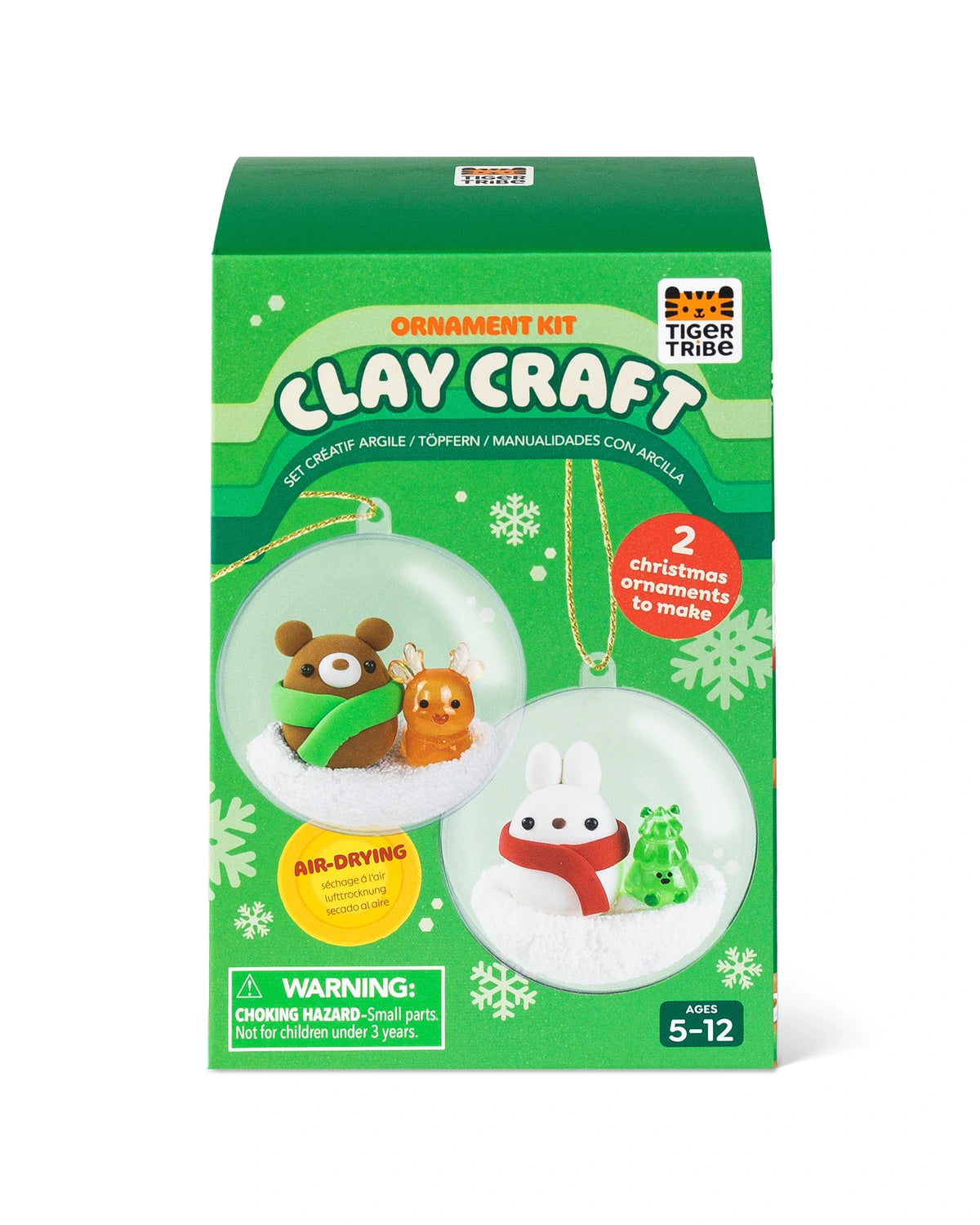 Clay Craft - Ornament Kit - Bear & Bunny