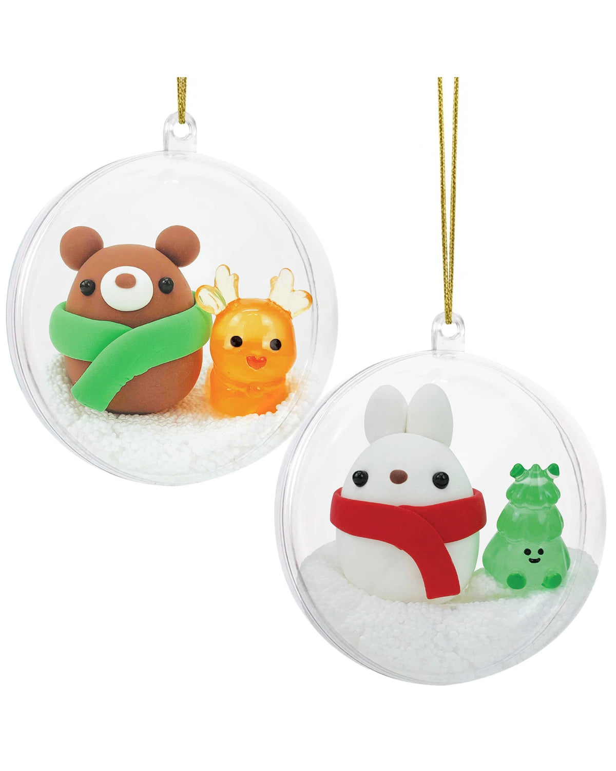 Clay Craft - Ornament Kit - Bear & Bunny