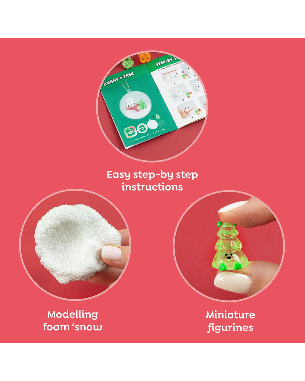 Clay Craft - Ornament Kit - Bear & Bunny
