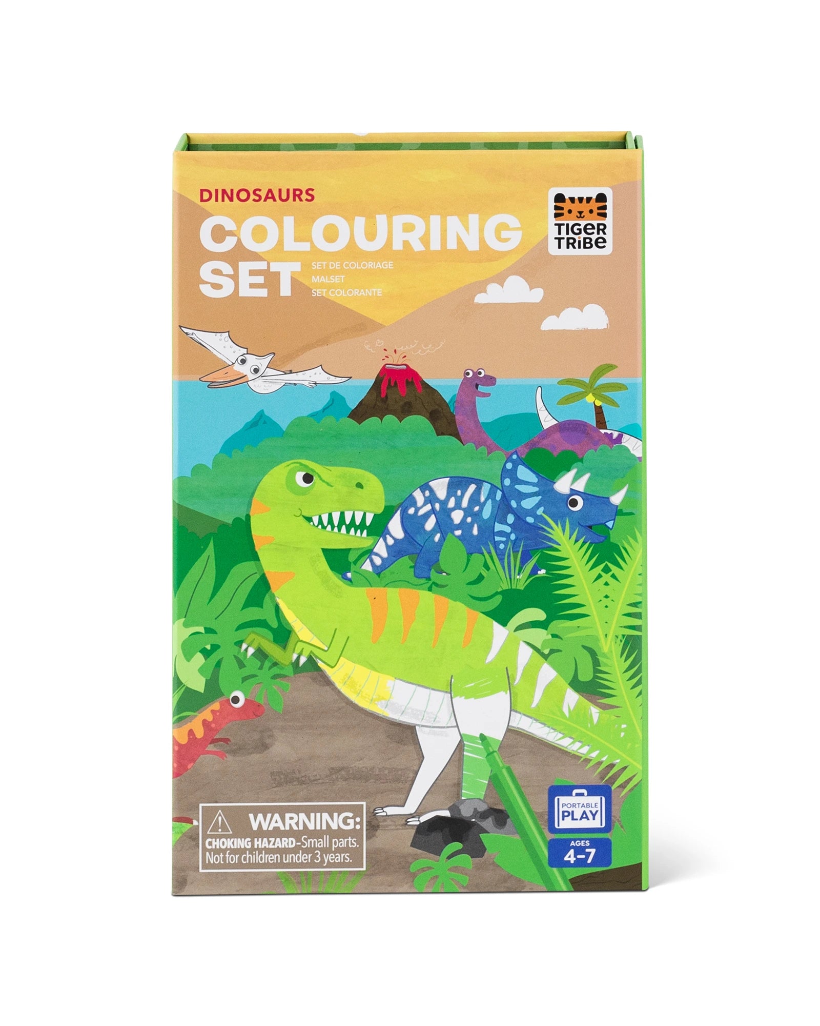 Tiger Tribe Colour Set Dinosaur