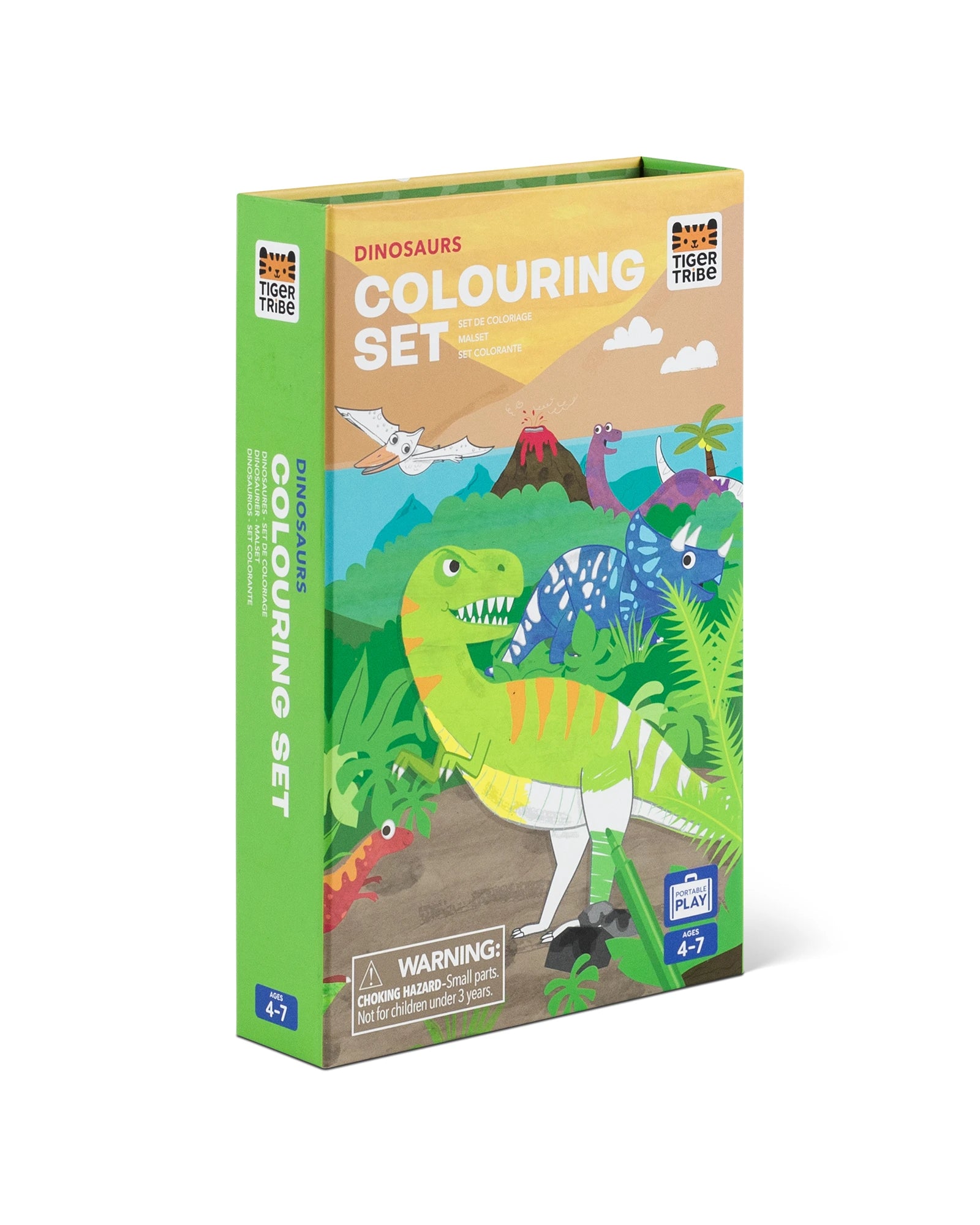 Tiger Tribe Colour Set Dinosaur