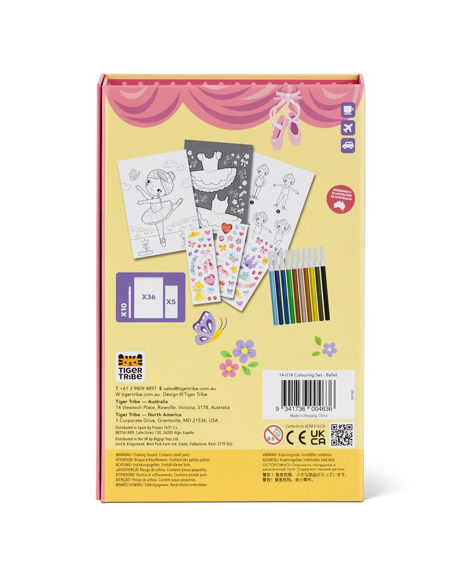 Tiger Tribe Colour Set Ballet