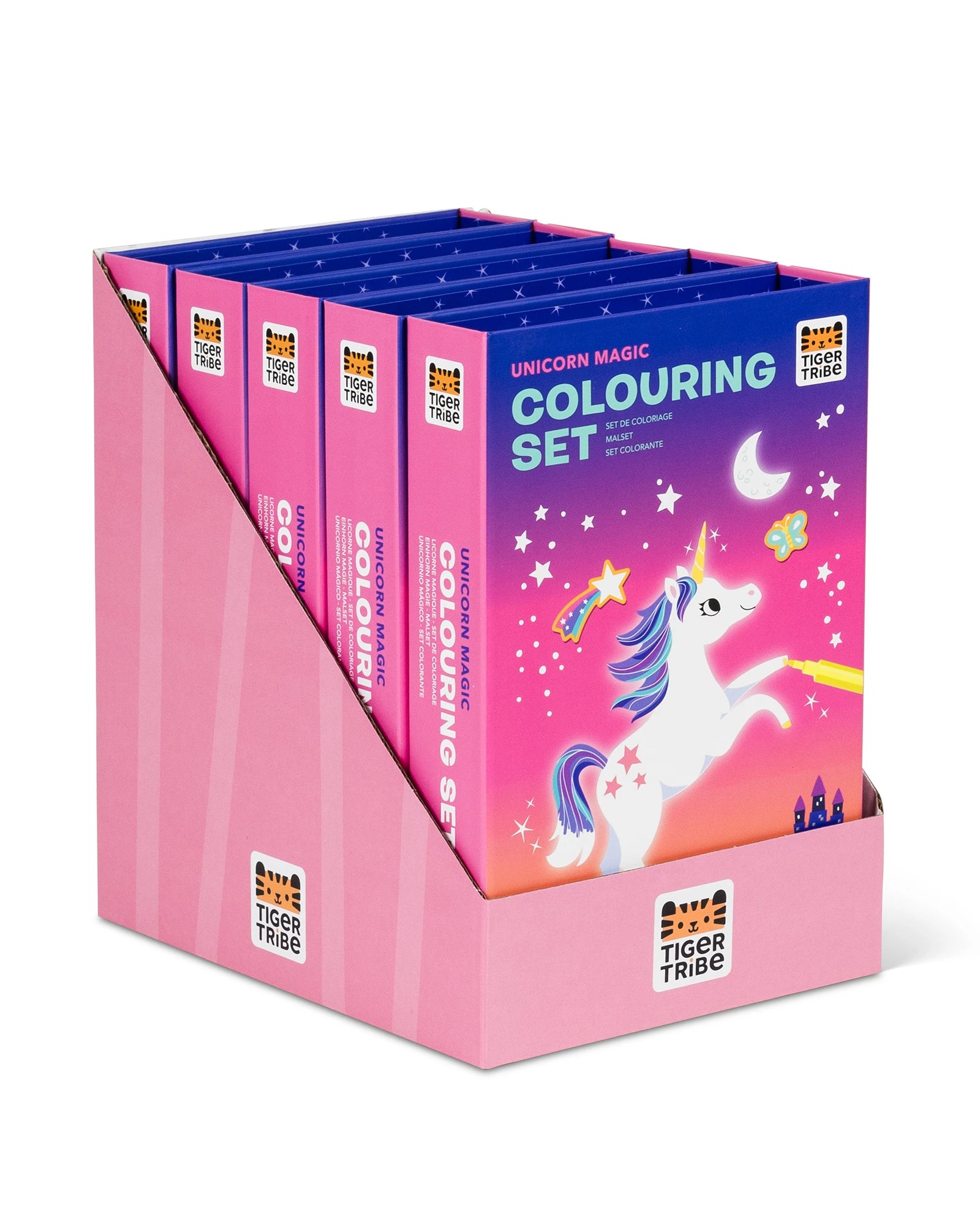 Tiger Tribe Colouring Set Unicorn Magic