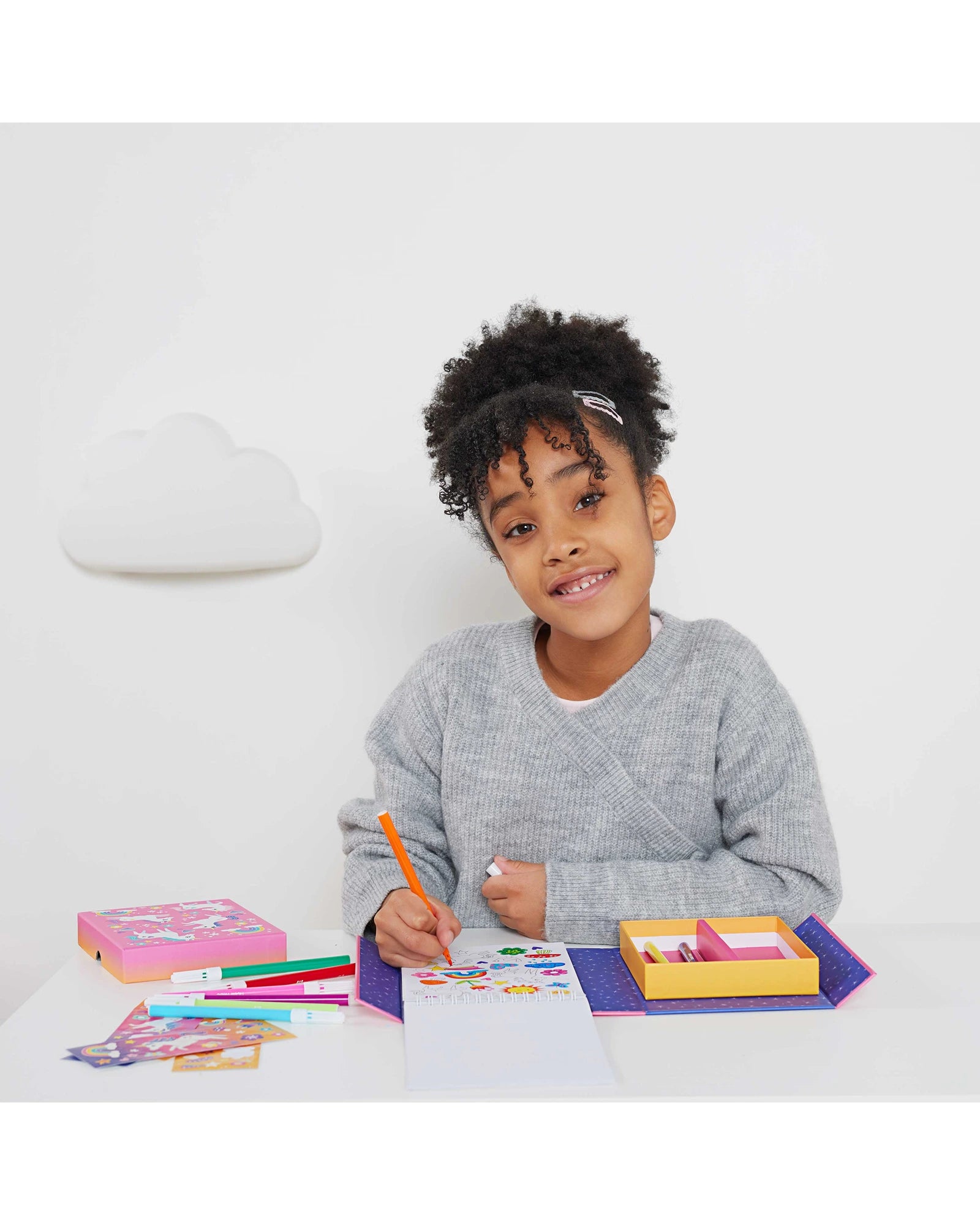 Tiger Tribe Colouring Set Unicorn Magic