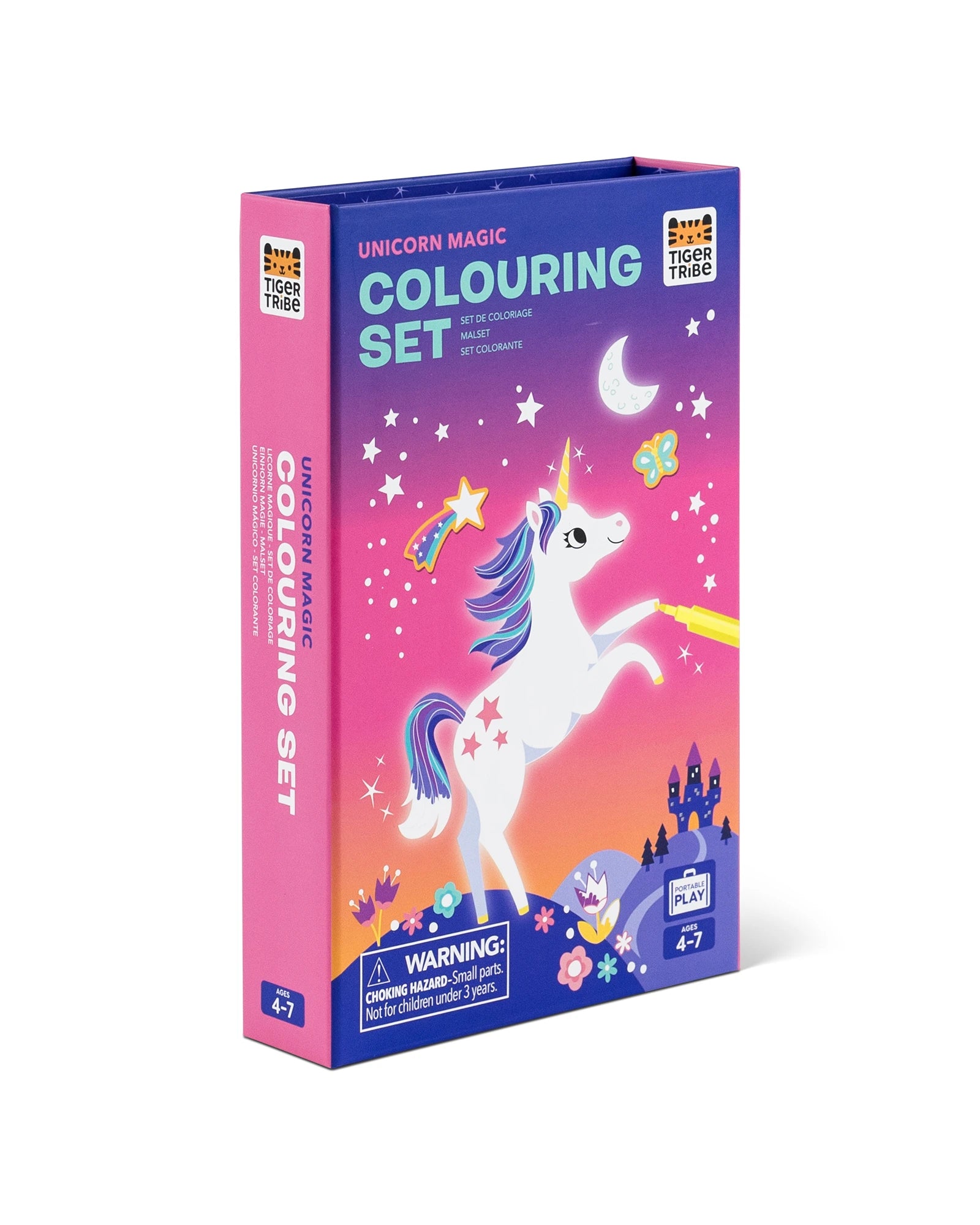 Tiger Tribe Colouring Set Unicorn Magic