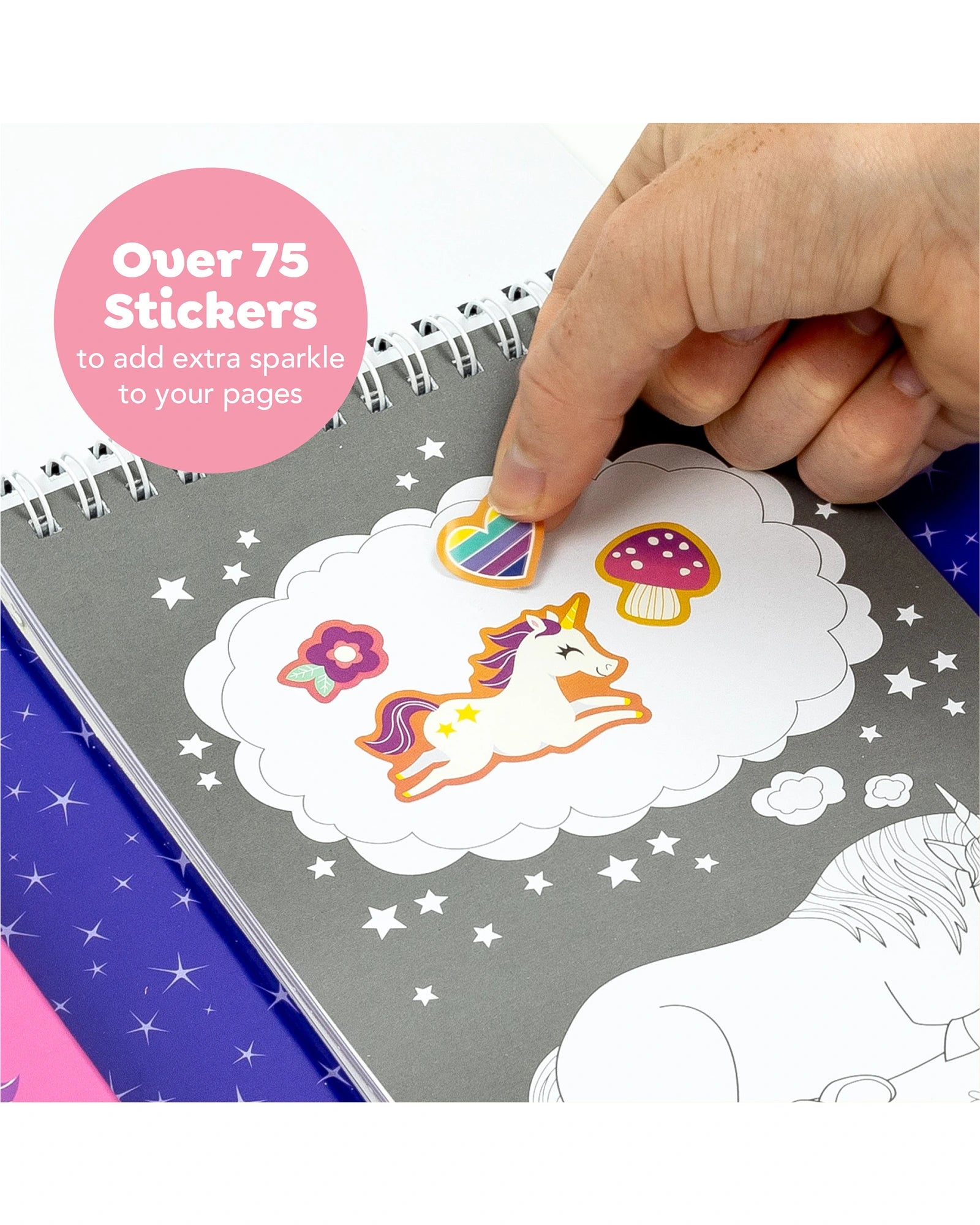 Tiger Tribe Colouring Set Unicorn Magic