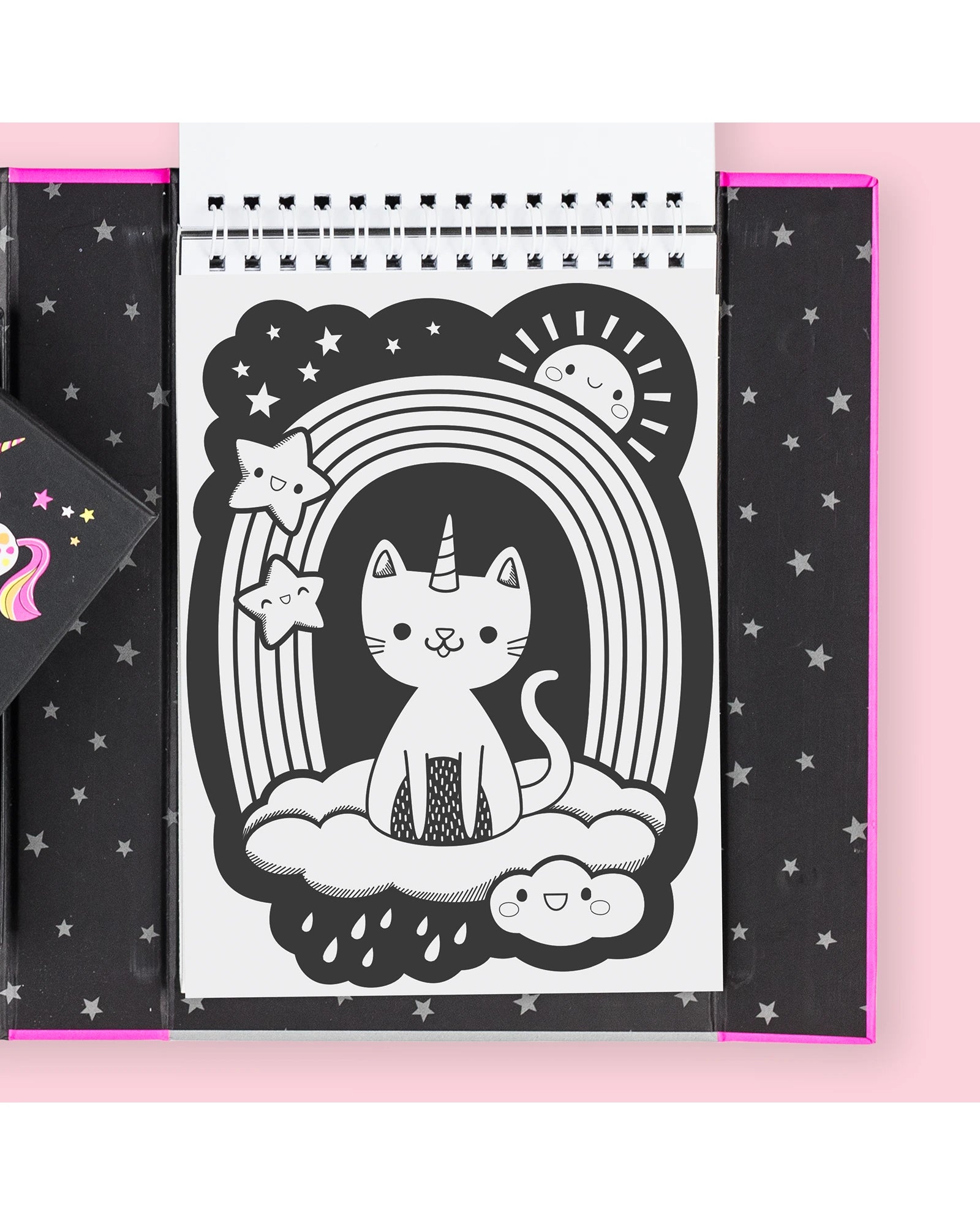 Tiger Tribe Colouring Set Neon Unicorn Friends