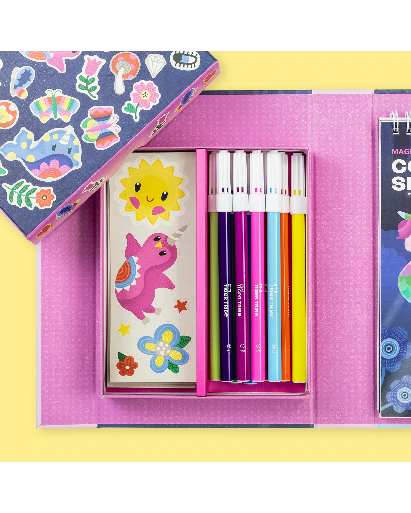 Tiger Tribe Colouring Set Magical Creatures