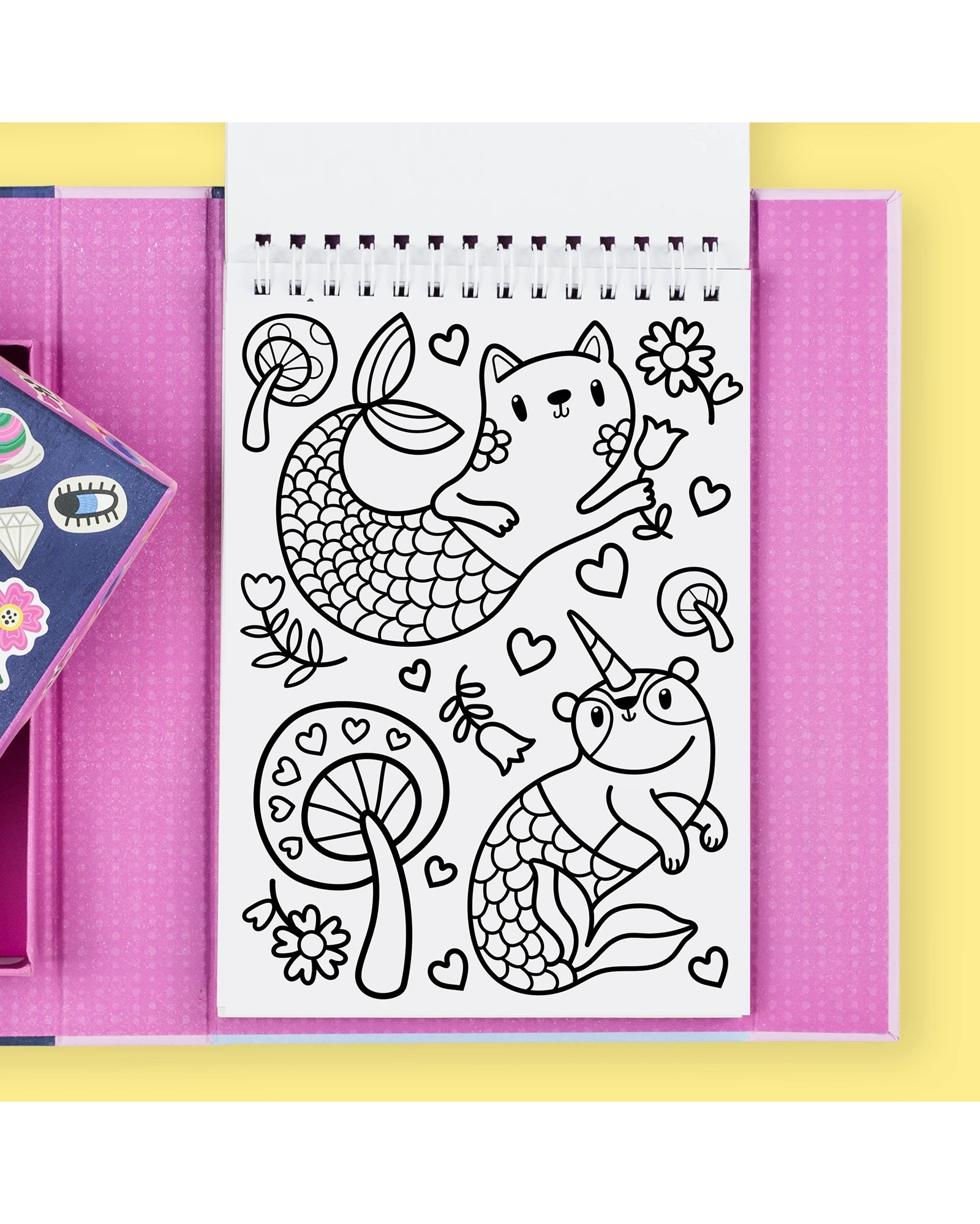 Tiger Tribe Colouring Set Magical Creatures