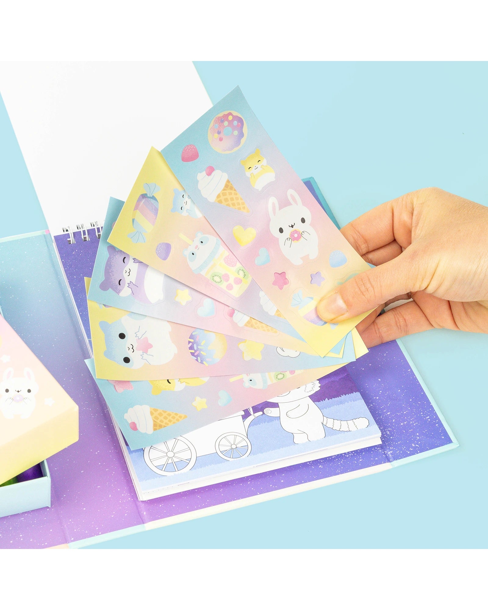 Tiger Tribe Pastel Colouring SetKawaii Caf