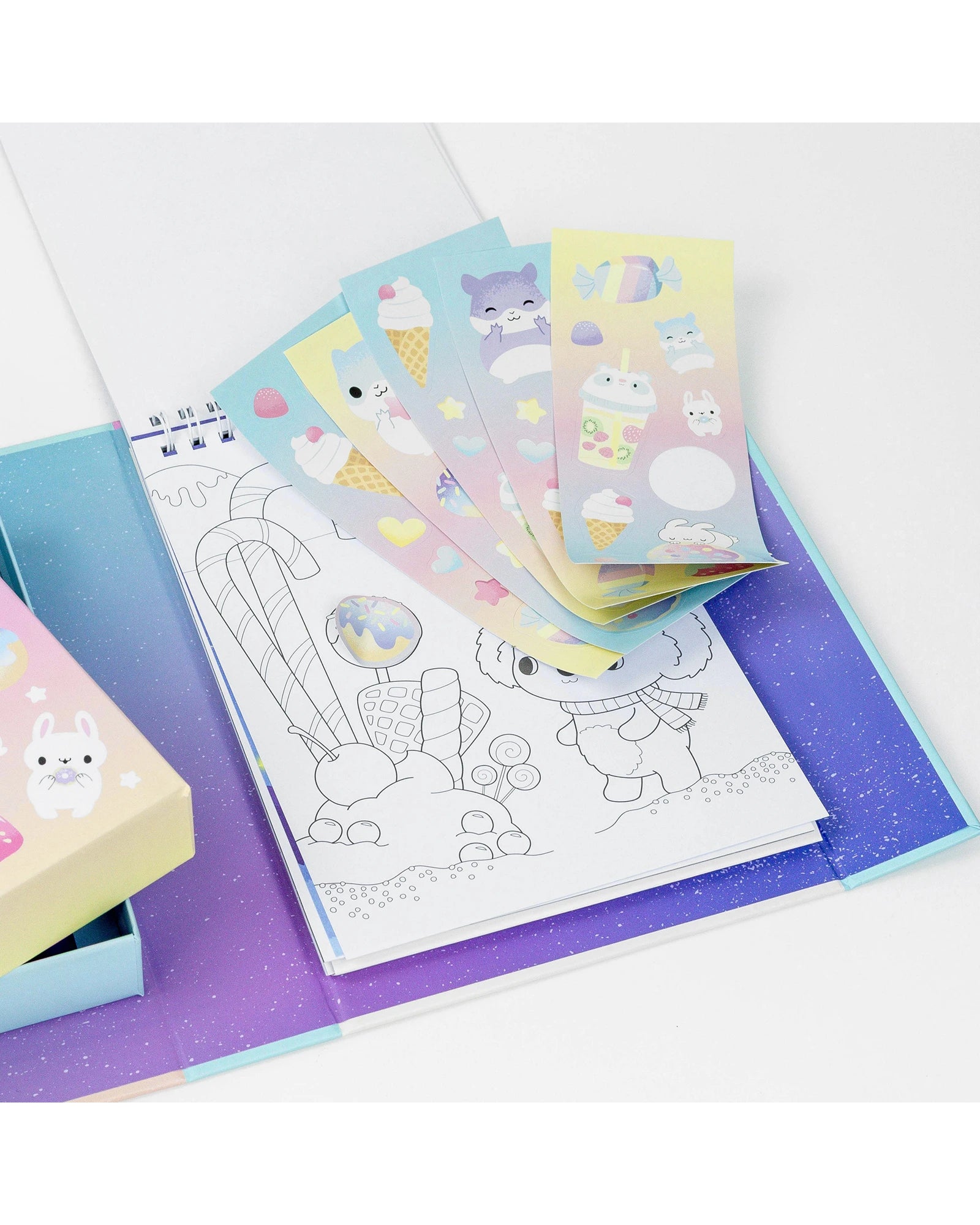 Tiger Tribe Pastel Colouring SetKawaii Caf