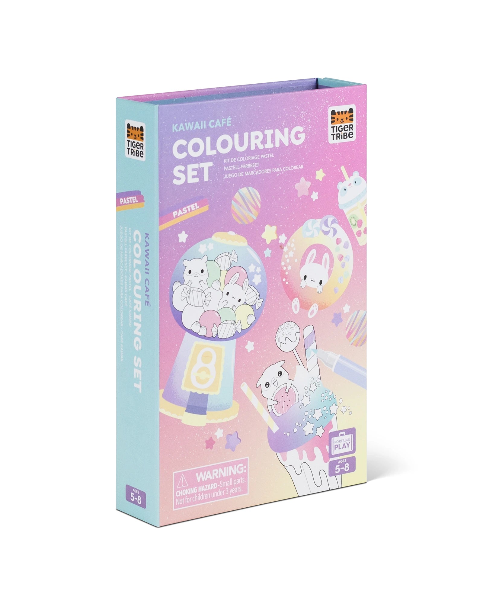 Tiger Tribe Pastel Colouring SetKawaii Caf