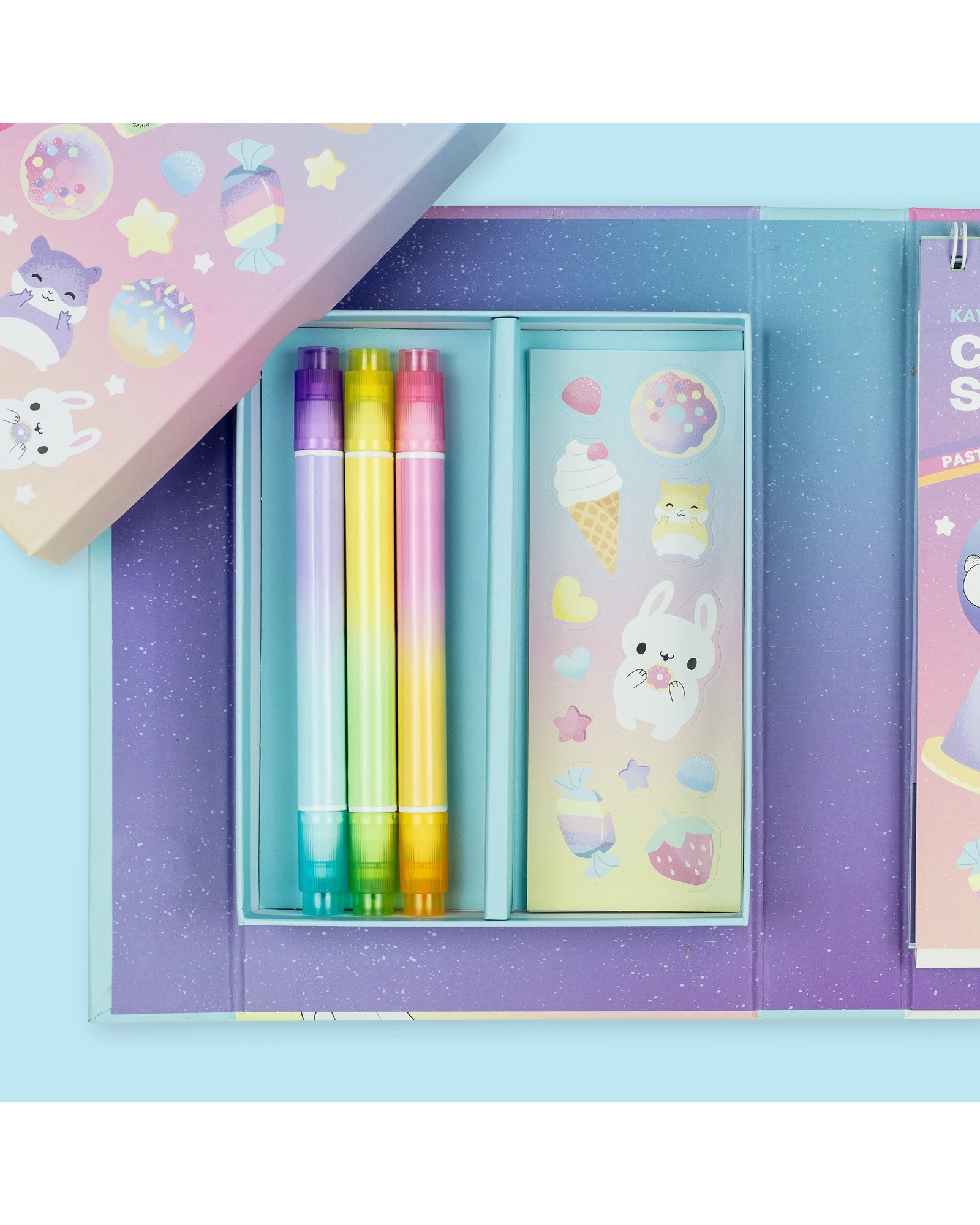 Tiger Tribe Pastel Colouring SetKawaii Caf