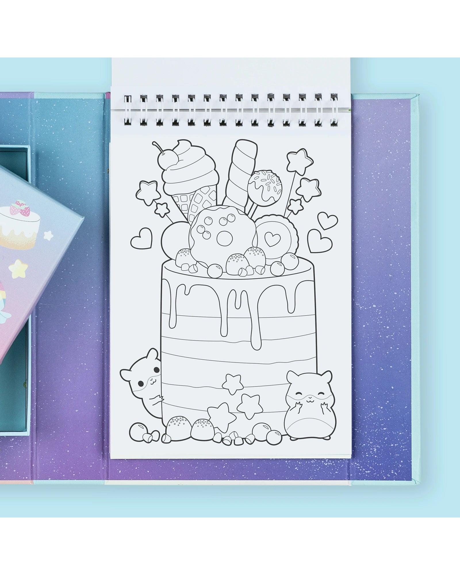 Tiger Tribe Pastel Colouring SetKawaii Caf