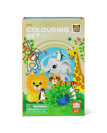 Colouring Set - Zoo