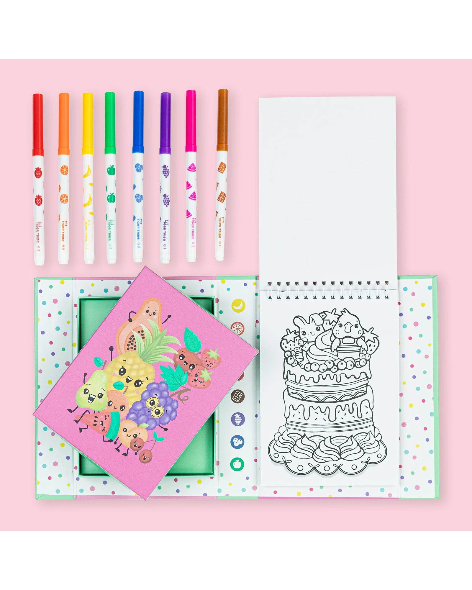Tiger Tribe Scented Colouring Fruity Cutie