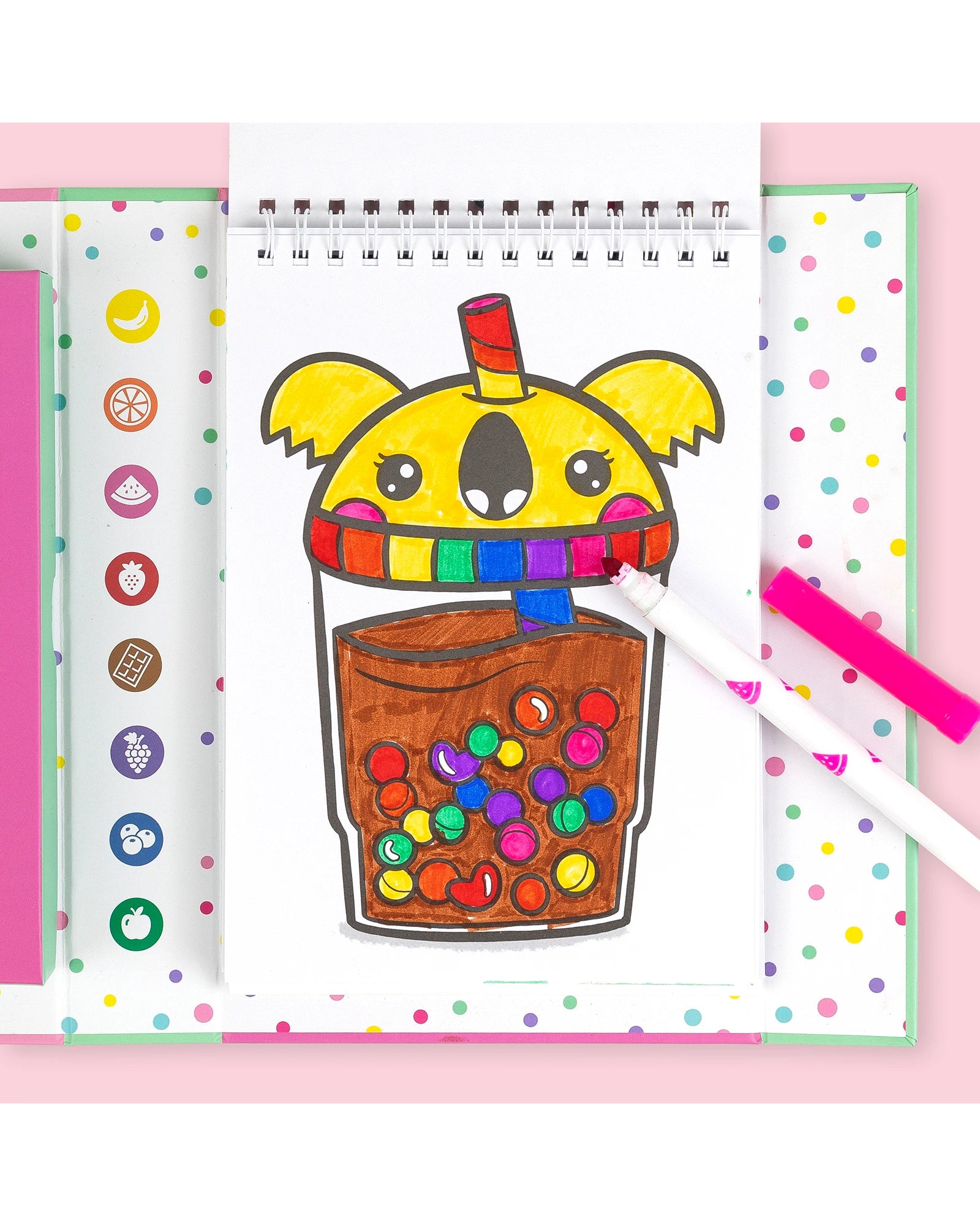Tiger Tribe Scented Colouring Fruity Cutie