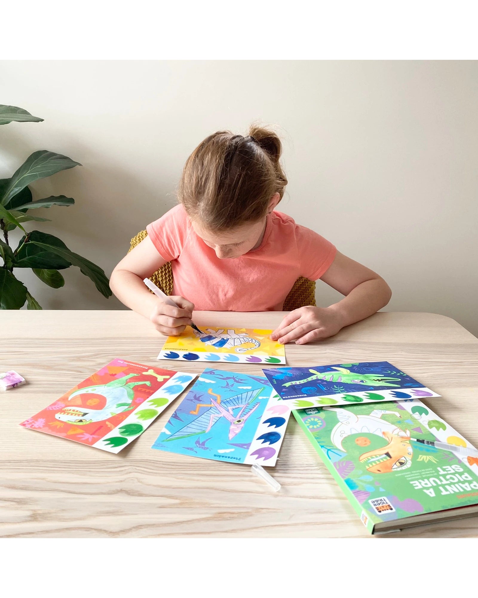 Paint-a-Picture Set - Dinosaurs