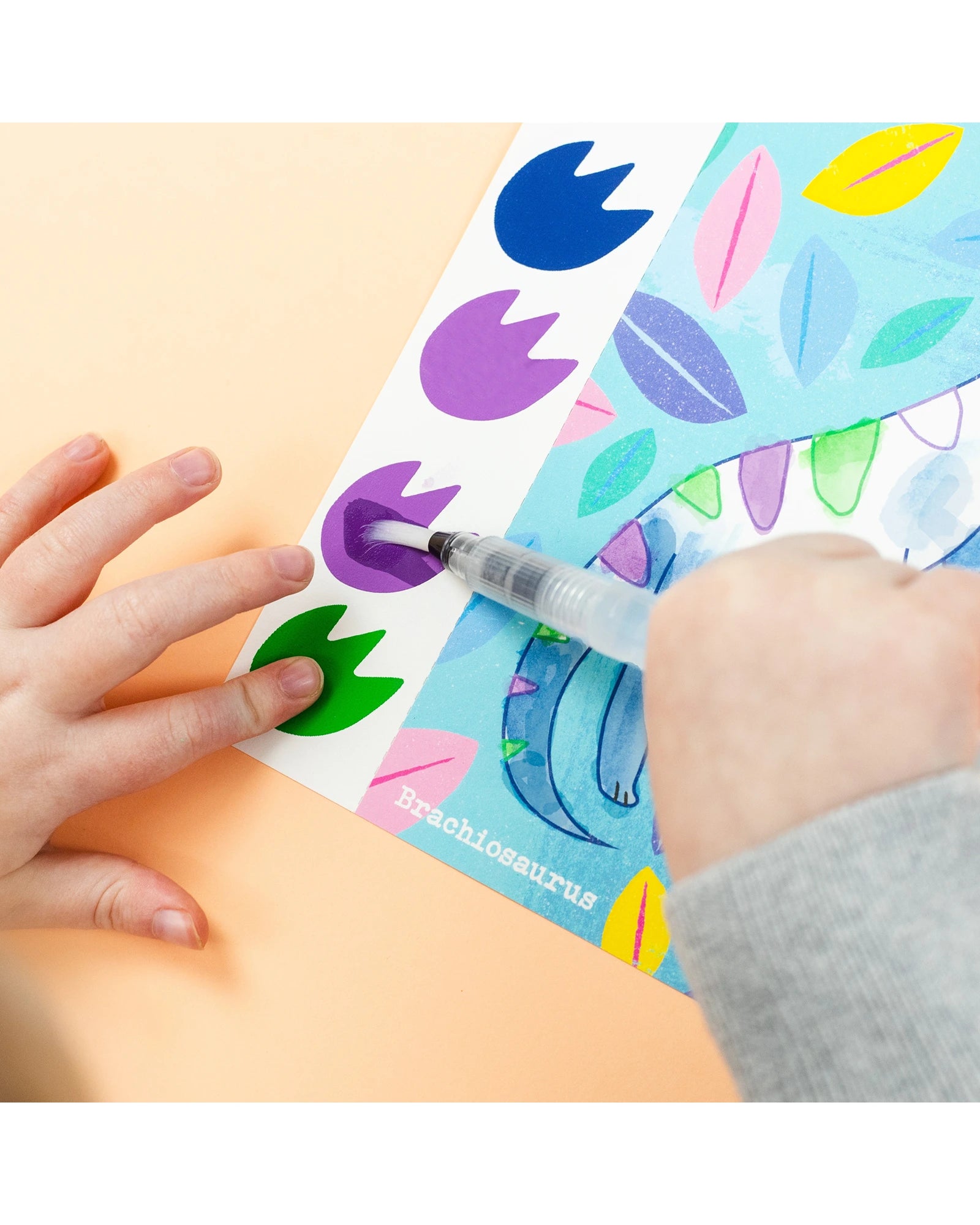 Paint-a-Picture Set - Dinosaurs