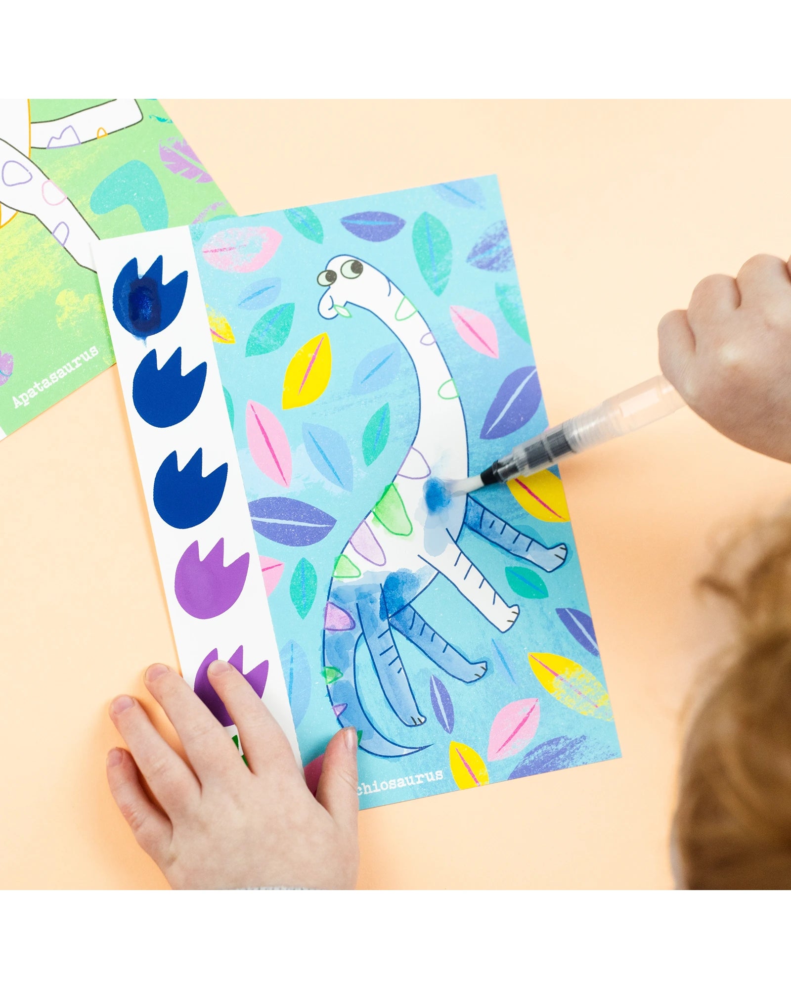 Paint-a-Picture Set - Dinosaurs