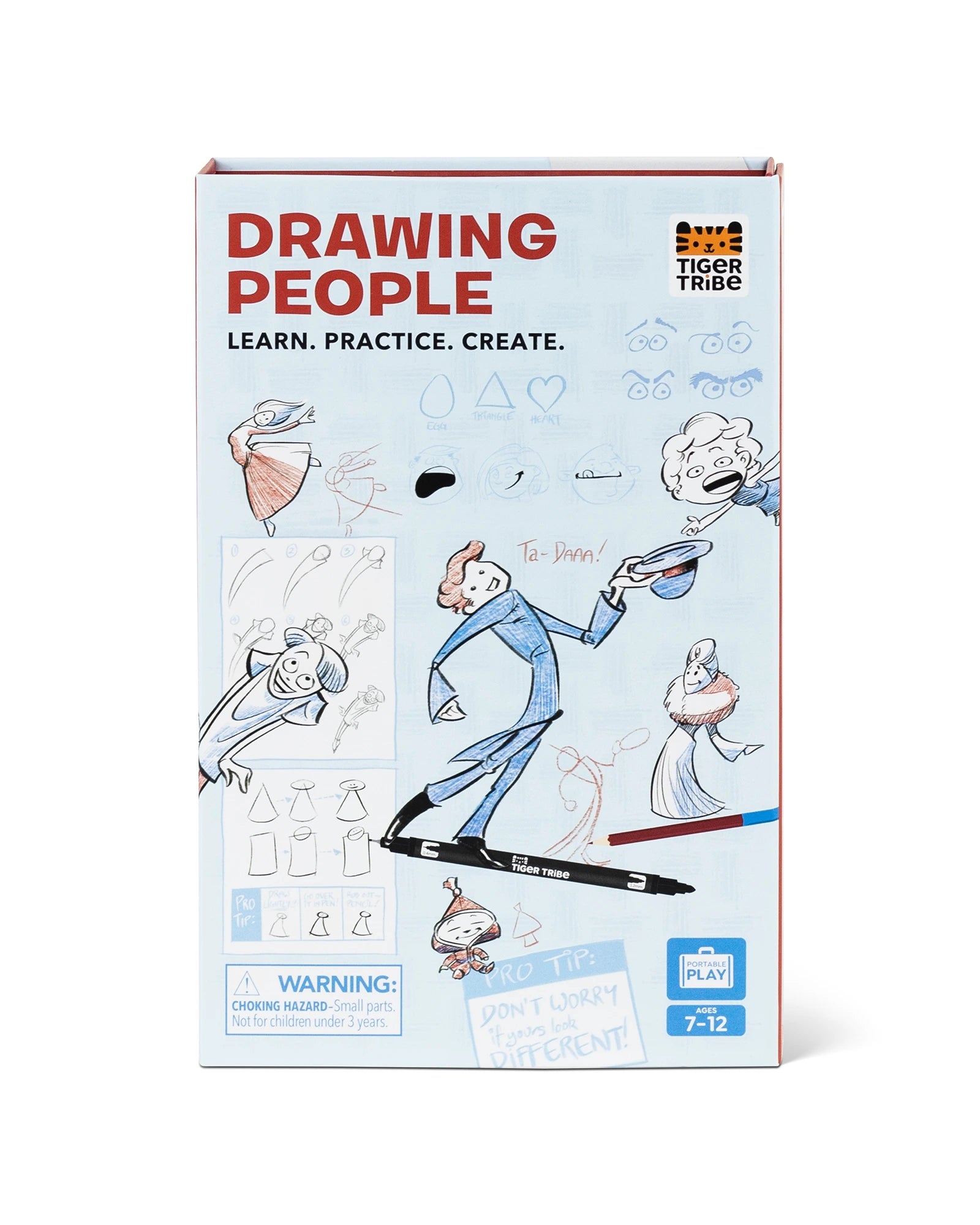 Tiger Tribe Drawing People