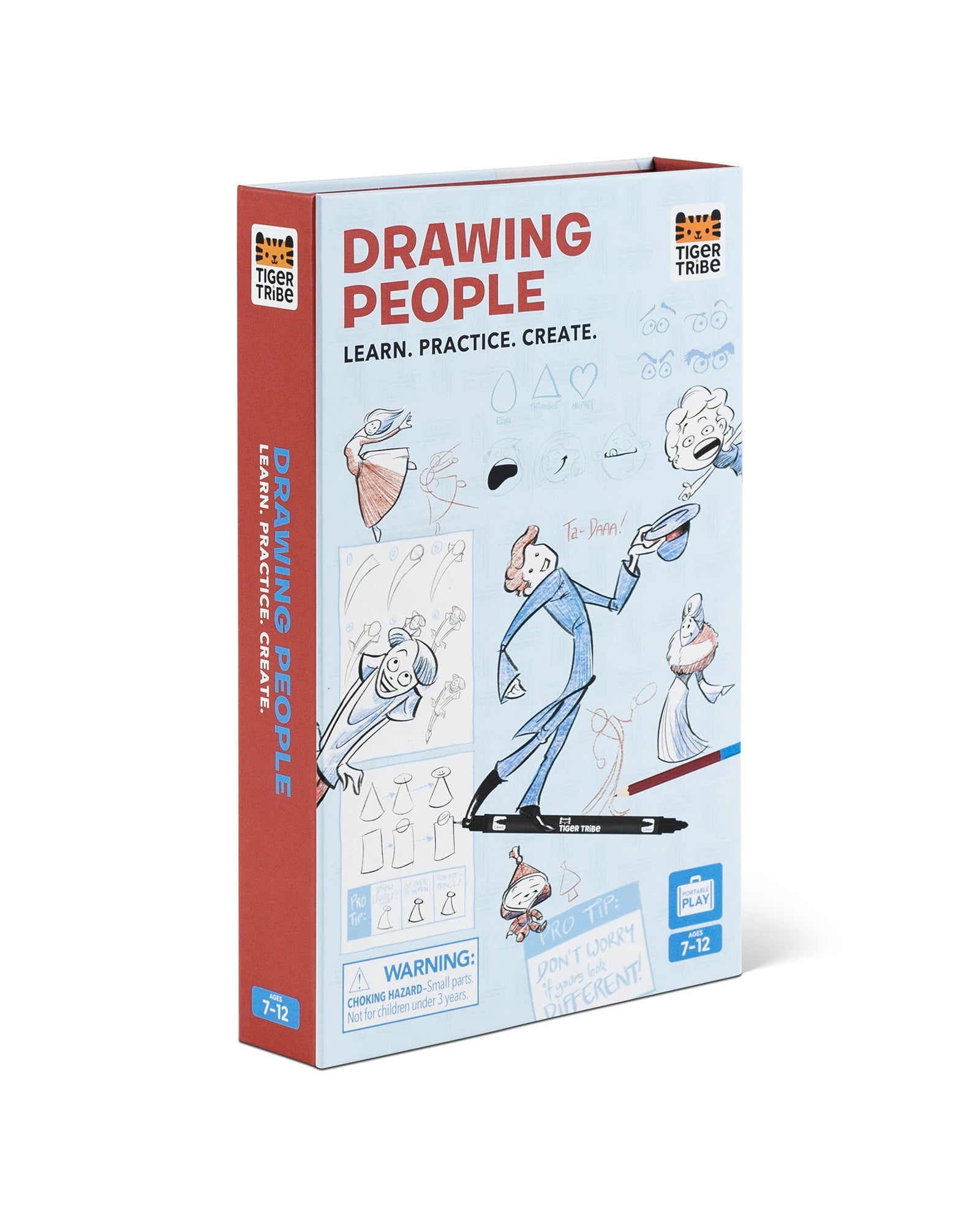 Tiger Tribe Drawing People