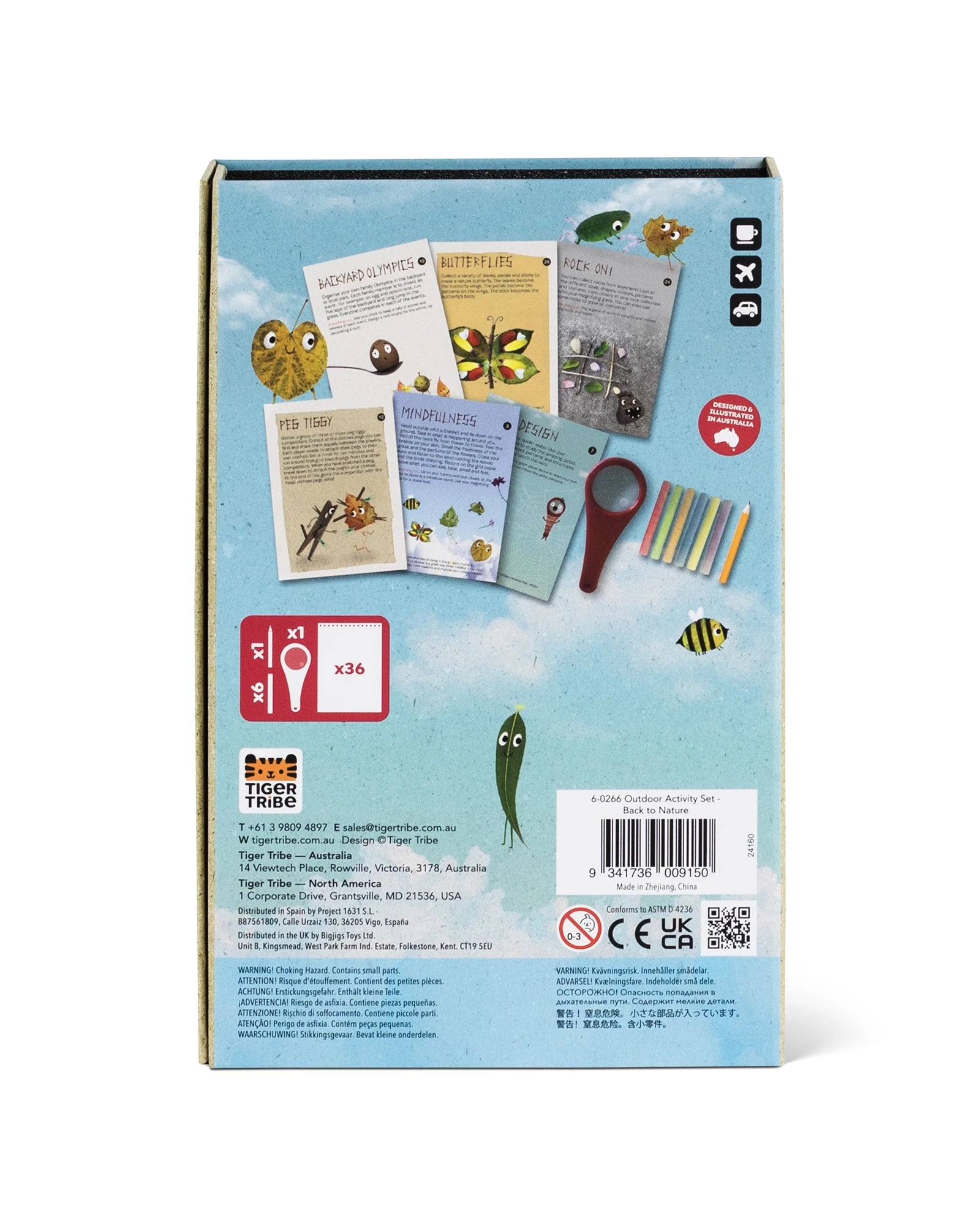 Tiger Tribe Outdoor Activity Set Back to Nature