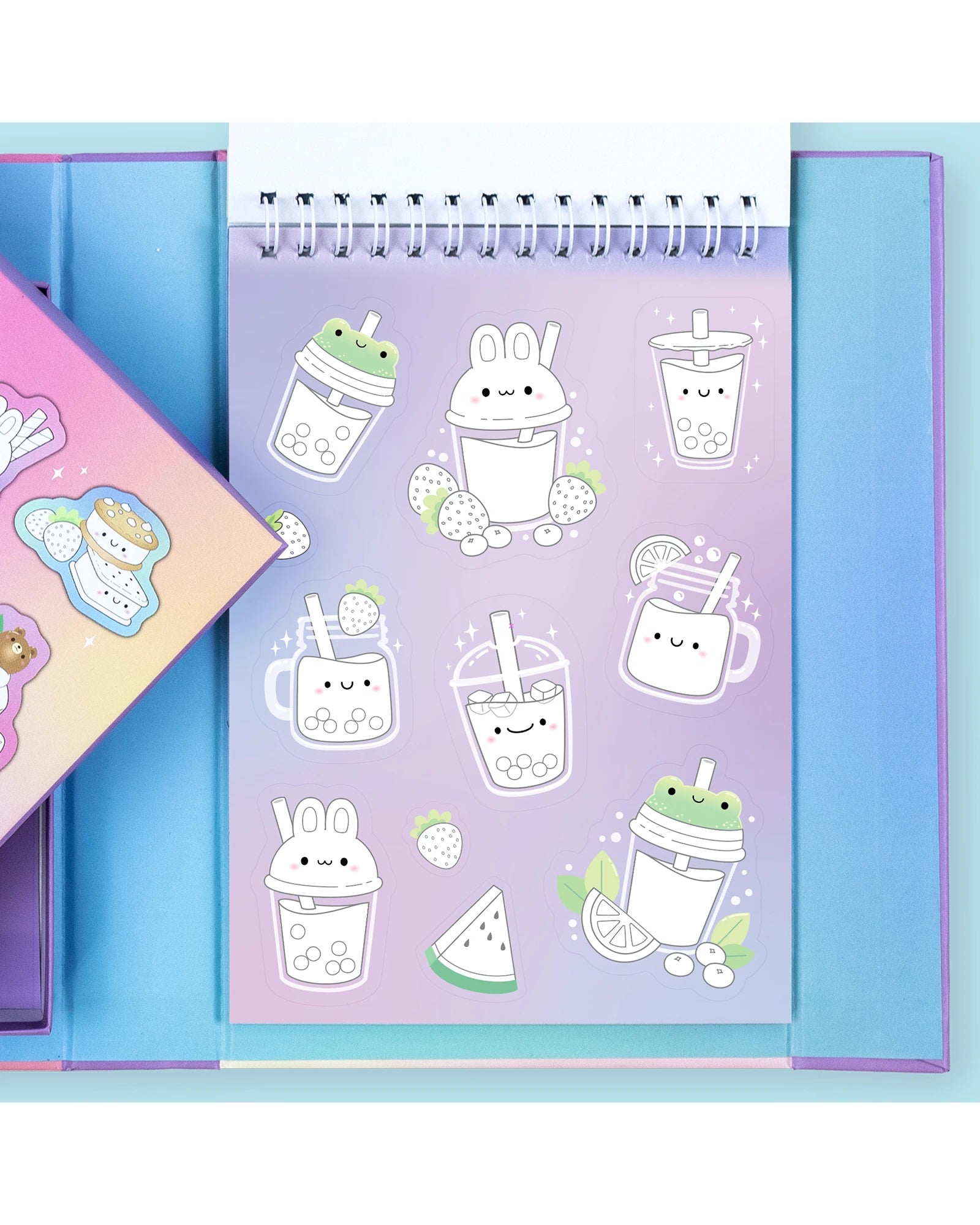 Tiger Tribe Scented Stacks Of Stickers - Dreamy Desserts