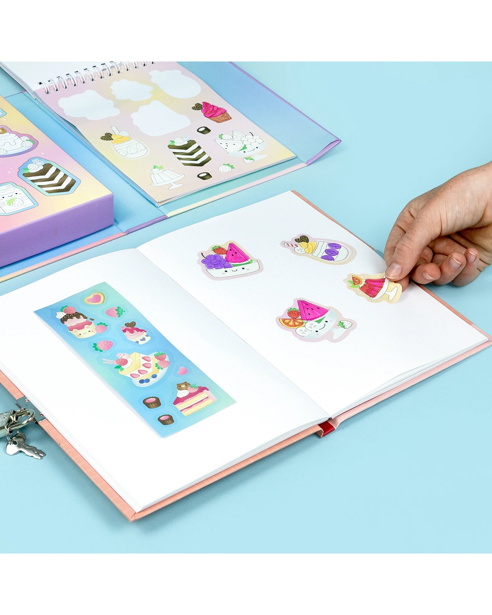 Tiger Tribe Scented Stacks Of Stickers - Dreamy Desserts